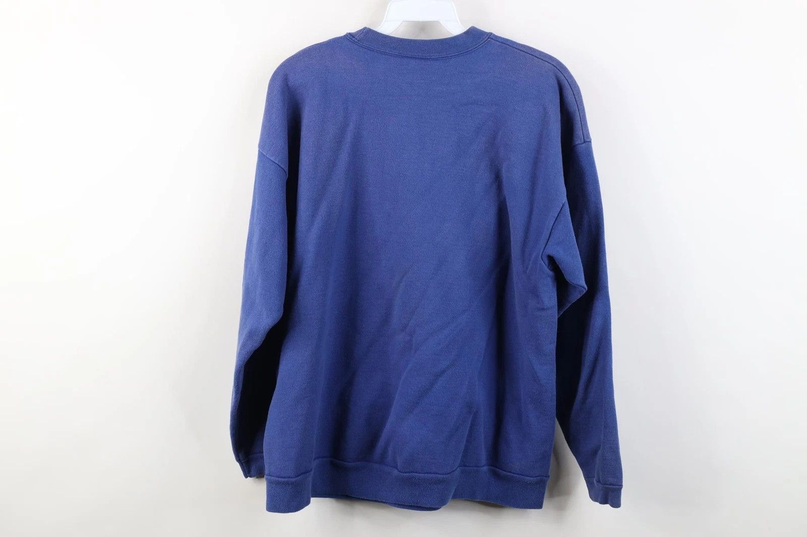 Guess Vintage 80s Georges Marciano Guess Sweatshirt Blue USA Size ONE SIZE - 13 Thumbnail