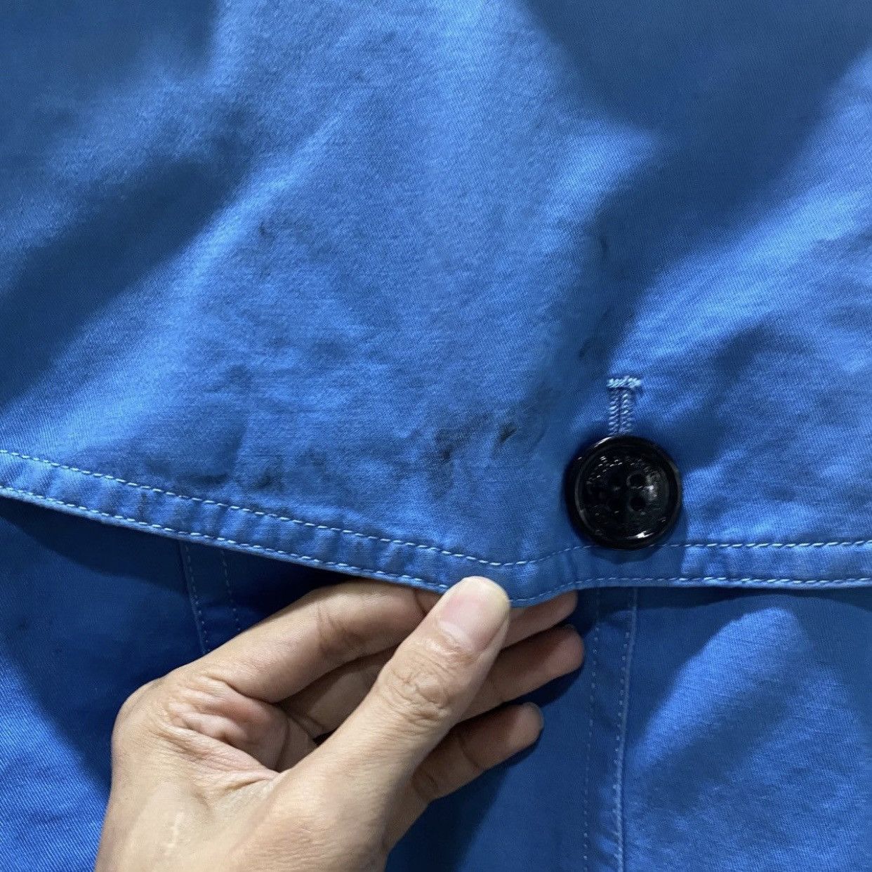 Burberry Archival Burberry Cerulean Blue Double-Breasted Trench Coat Size XS / US 0-2 / IT 36-38 - 17 Thumbnail