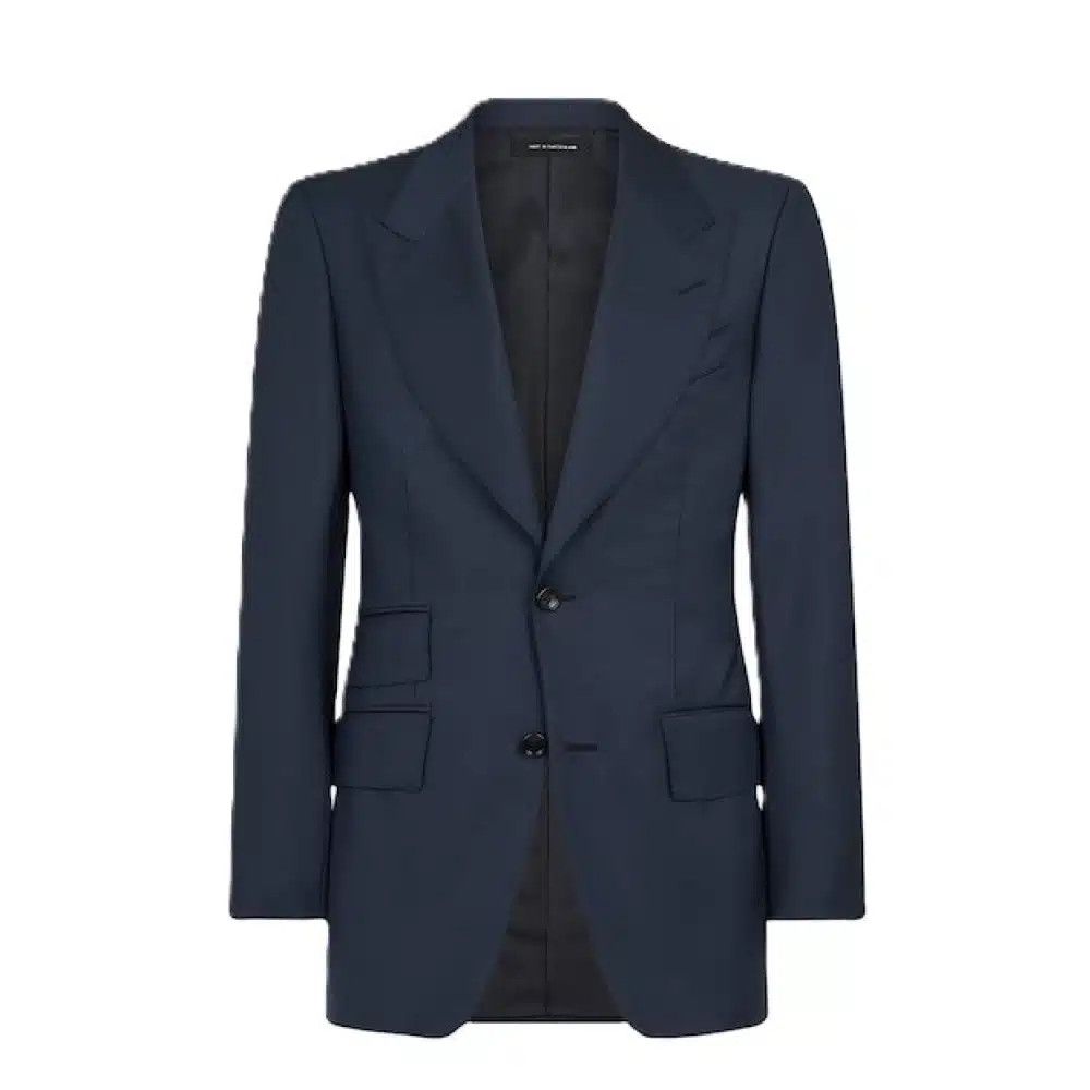 Tom Ford o1loc1c0326 JDSG02 Shelton Jacket in Blue Size US L / EU 52-54 / 3 - 1 Thumbnail