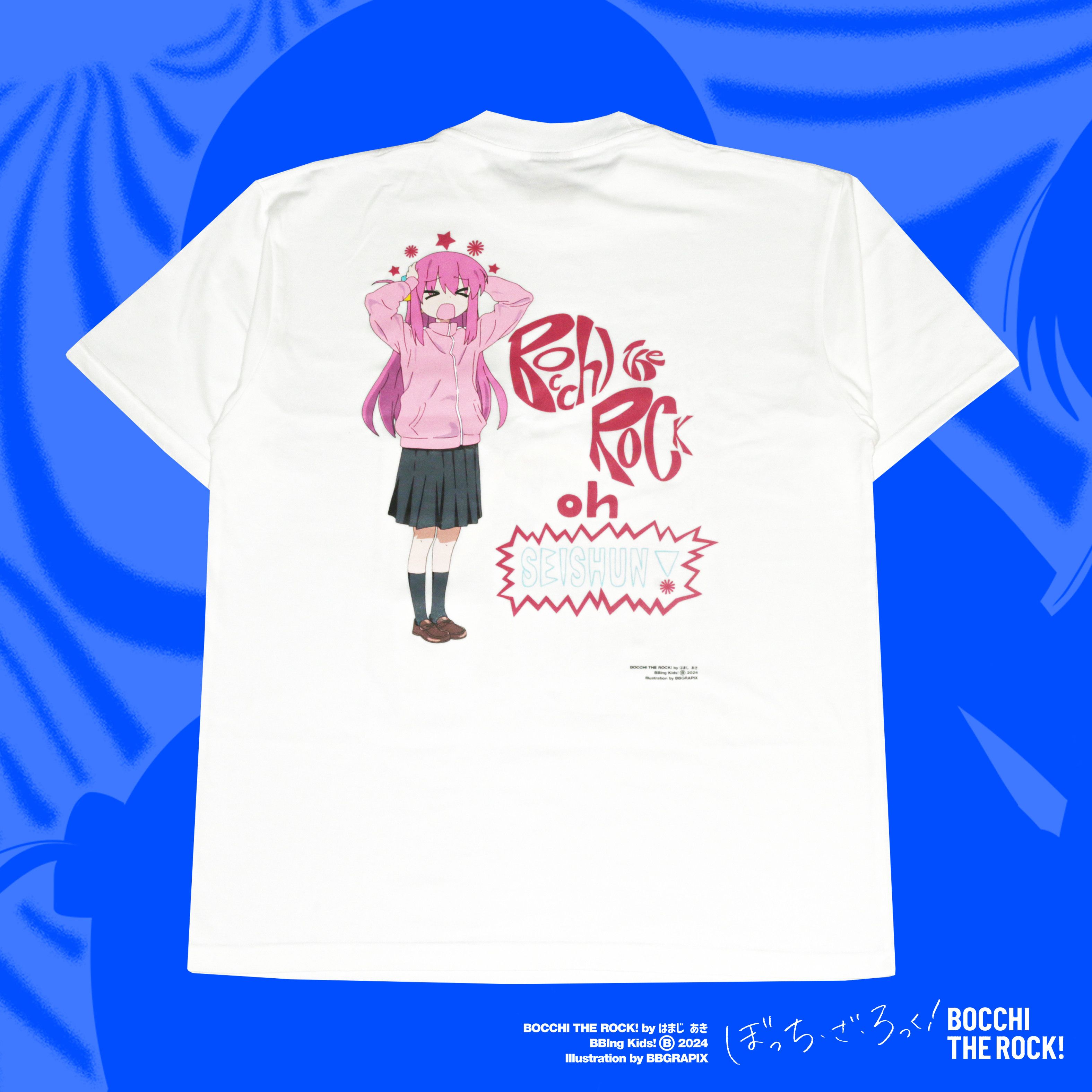 Anime × Japanese Brand BOCCHI THE ROCK EXCLUSIVE RELEASE TEE - Anime tshirt Size US XL / EU 56 / 4 - 2 Thumbnail