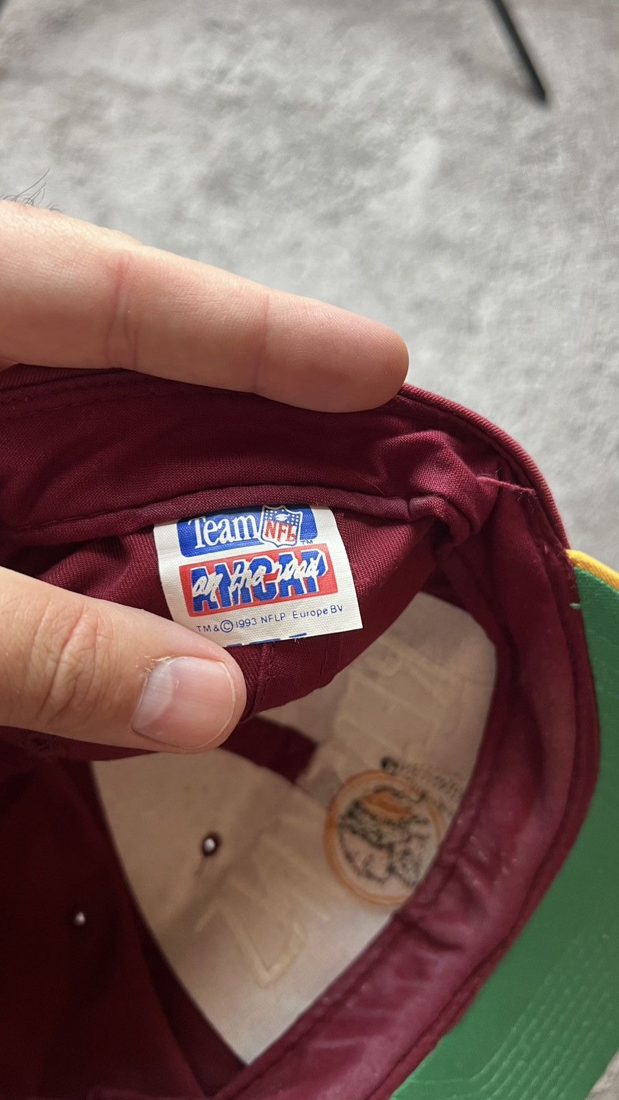 Other 1993 amcap Washington Redskins NFL vintage hat Size ONE SIZE - 4 Thumbnail