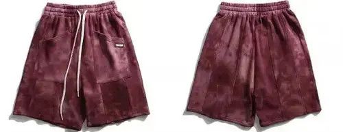 Jean 20SS Indigo Union Japan Red Mable Printed Shorts Size US 33 - 2 Thumbnail
