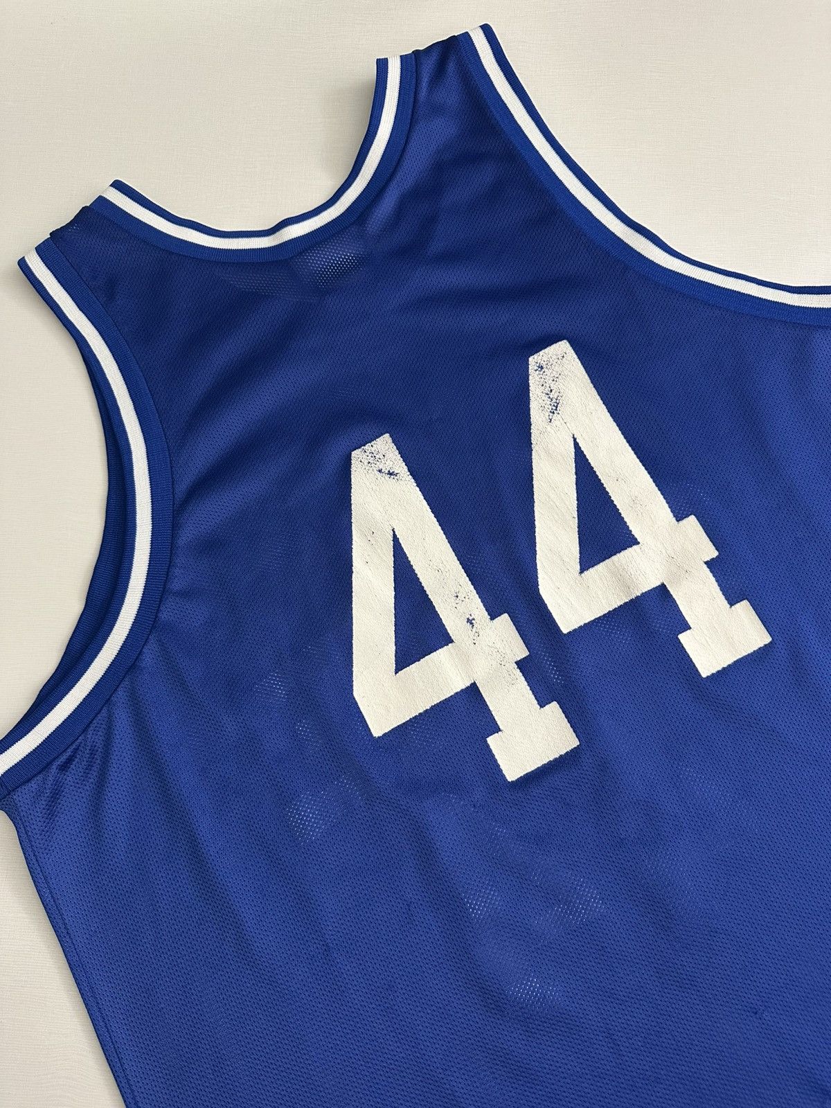 Logo Athletic × Vintage Vintage 90s Duke Blue Devils Logo Athletic Basketball Jersey Size US XL / EU 56 / 4 - 10 Thumbnail