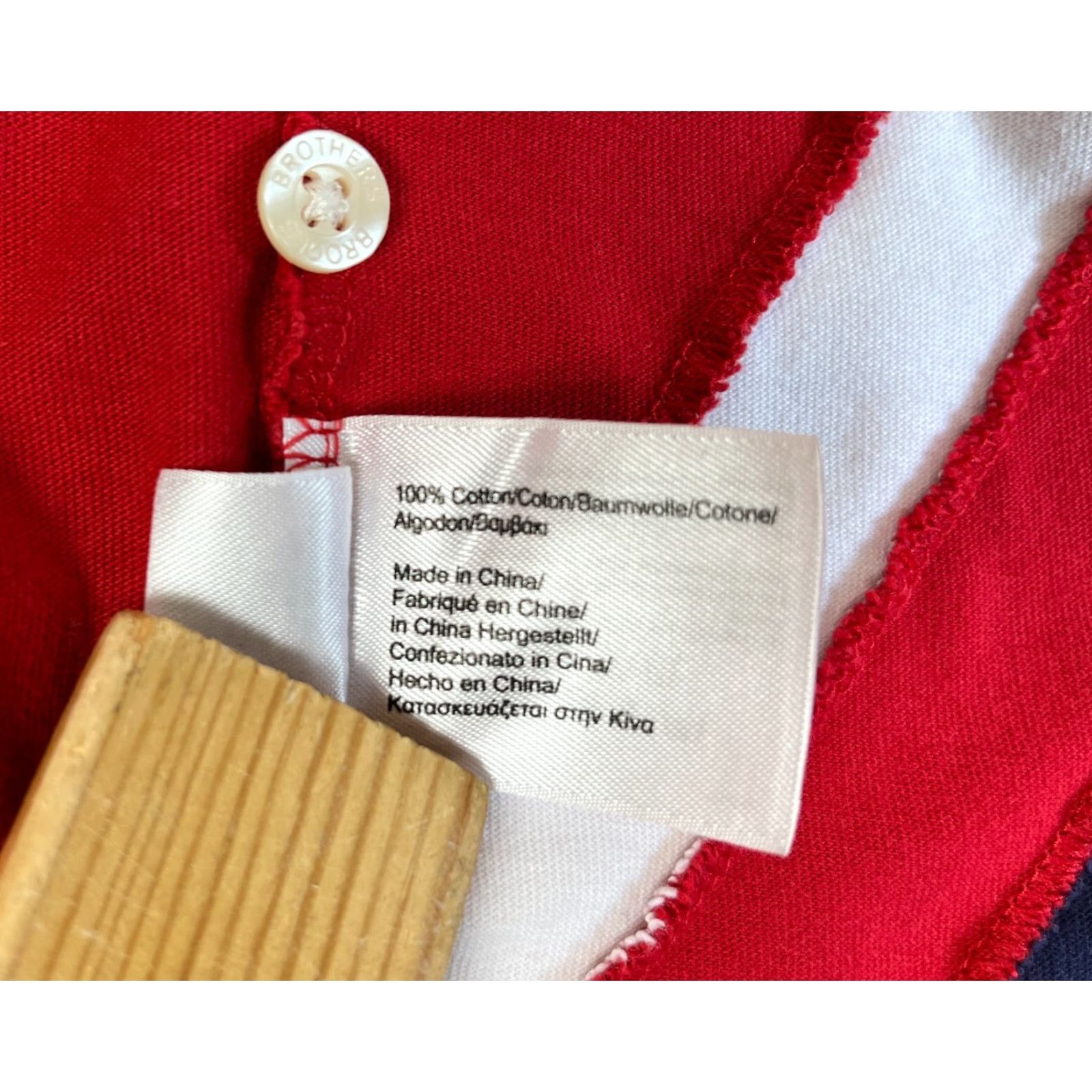 Brooks Brothers Brooks Brothers 346 Polo Shirt Diagonal Stripes Sz L Men’s Shirt Regular Red 100% Cotton Polo Size US L / EU 52-54 / 3 - 6 Thumbnail