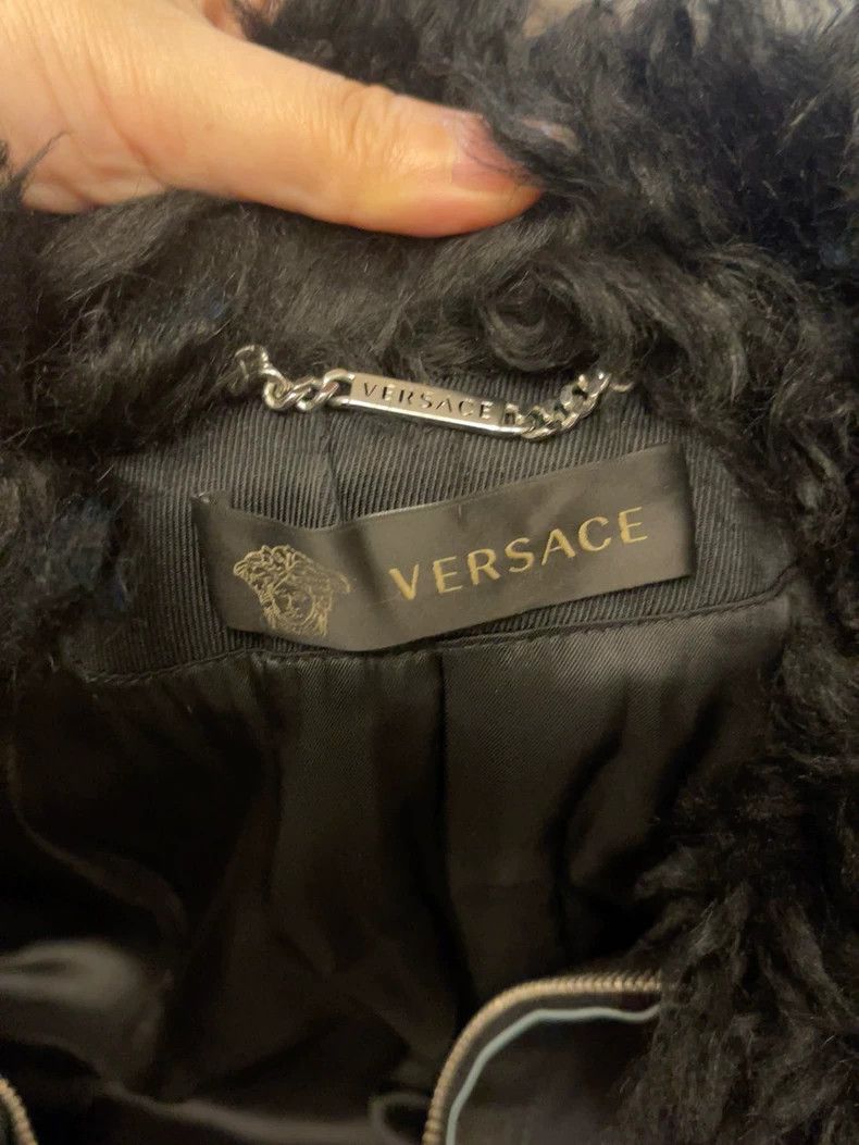 Versace Versace Lambskin jacket with lambskin collar panels Size S / US 4 / IT 40 - 7 Thumbnail