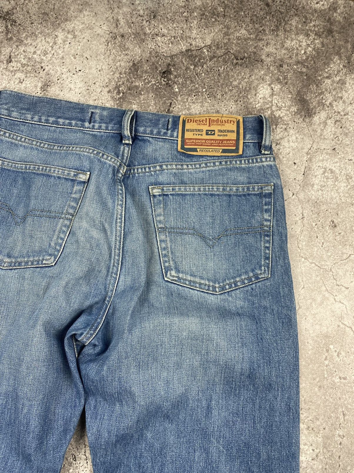 Diesel × Japanese Brand × Junya Watanabe Vintage Diesel Junya Watanabe Baggy distressed Japan jeans😊 Size US 38 / EU 54 - 11 Thumbnail