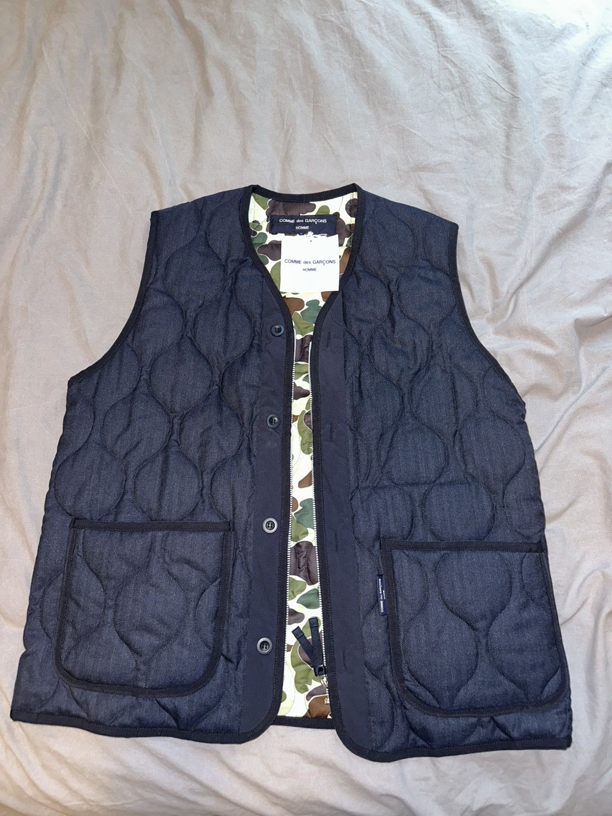 CDG by Comme des Garcons × Comme des Garcons × Comme des Garcons Homme CDG Padded Vest Size US L / EU 52-54 / 3 - 1 Thumbnail