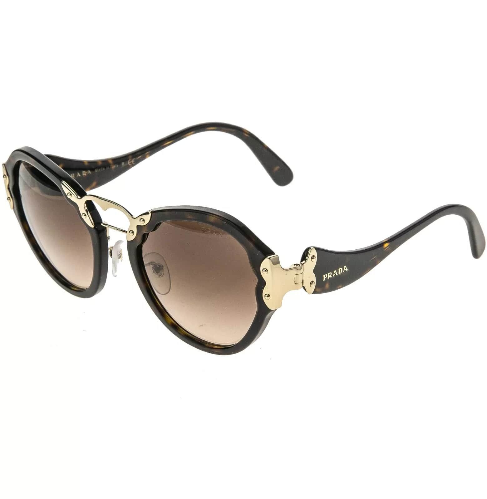Prada PRADA WANDERER 09T PR09TS Brown Fashion Sunglasses 09TS Size ONE SIZE - 10 Thumbnail