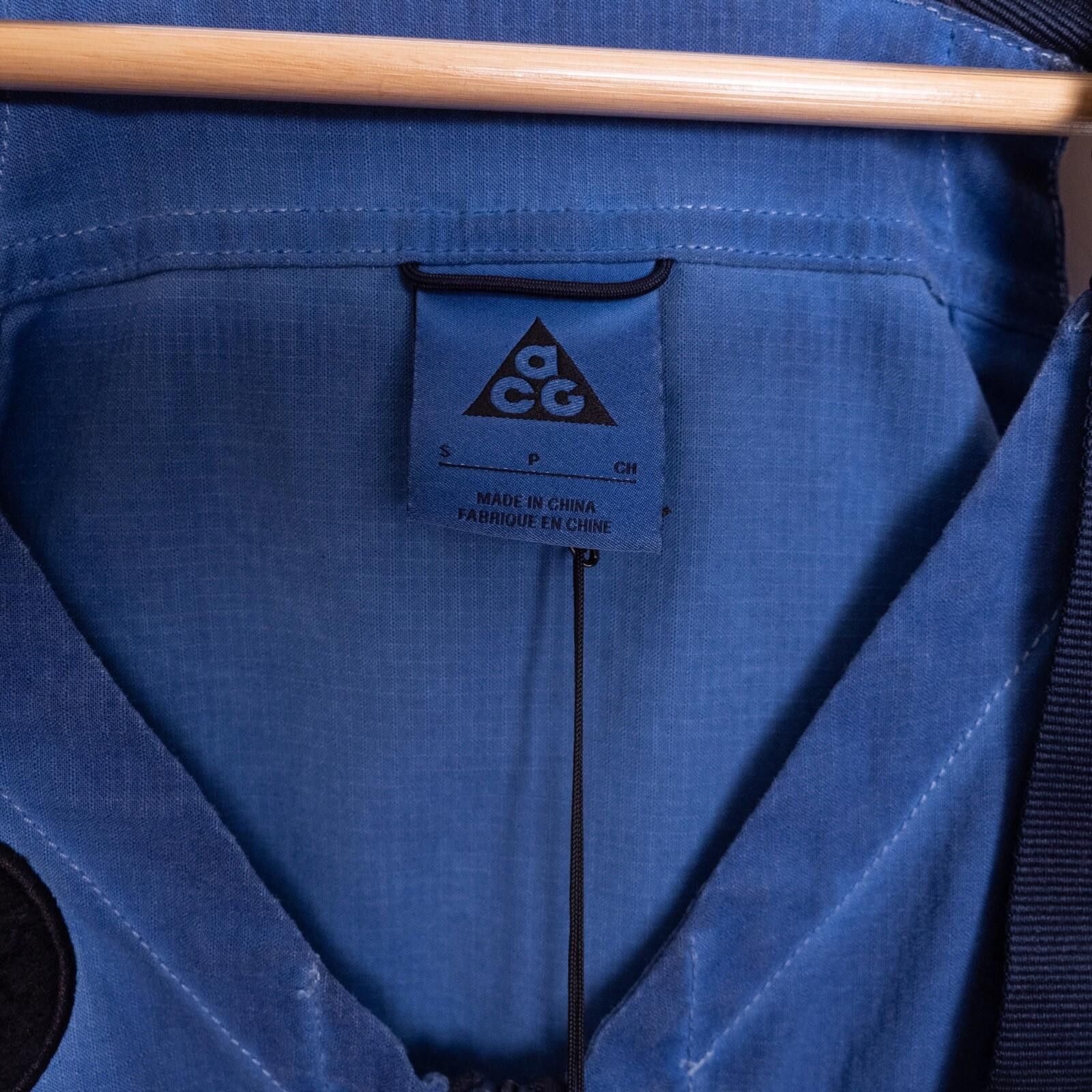 Nike ACG Nike ACG Watchman Peak Blue Utility Pocket Vest Small NEW Size US S / EU 44-46 / 1 - 3 Thumbnail