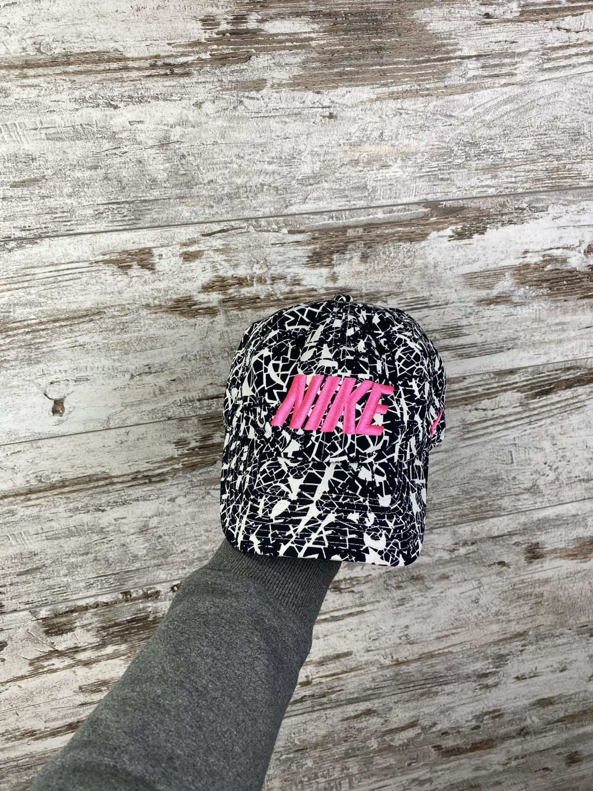 Nike × Vintage Mens Vintage Nike big logo hats cap hat y2k rare swoosh acg Size ONE SIZE - 3 Thumbnail