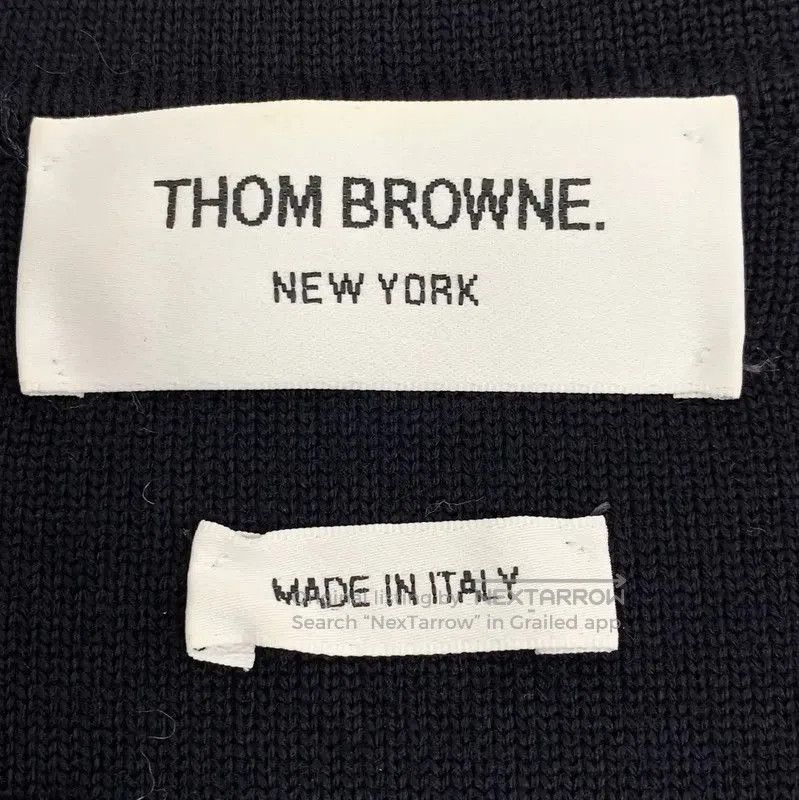 Thom Browne Thom Browne Navy Blue Wool Women's Jacket . Size S / US 4 / IT 40 - 6 Thumbnail