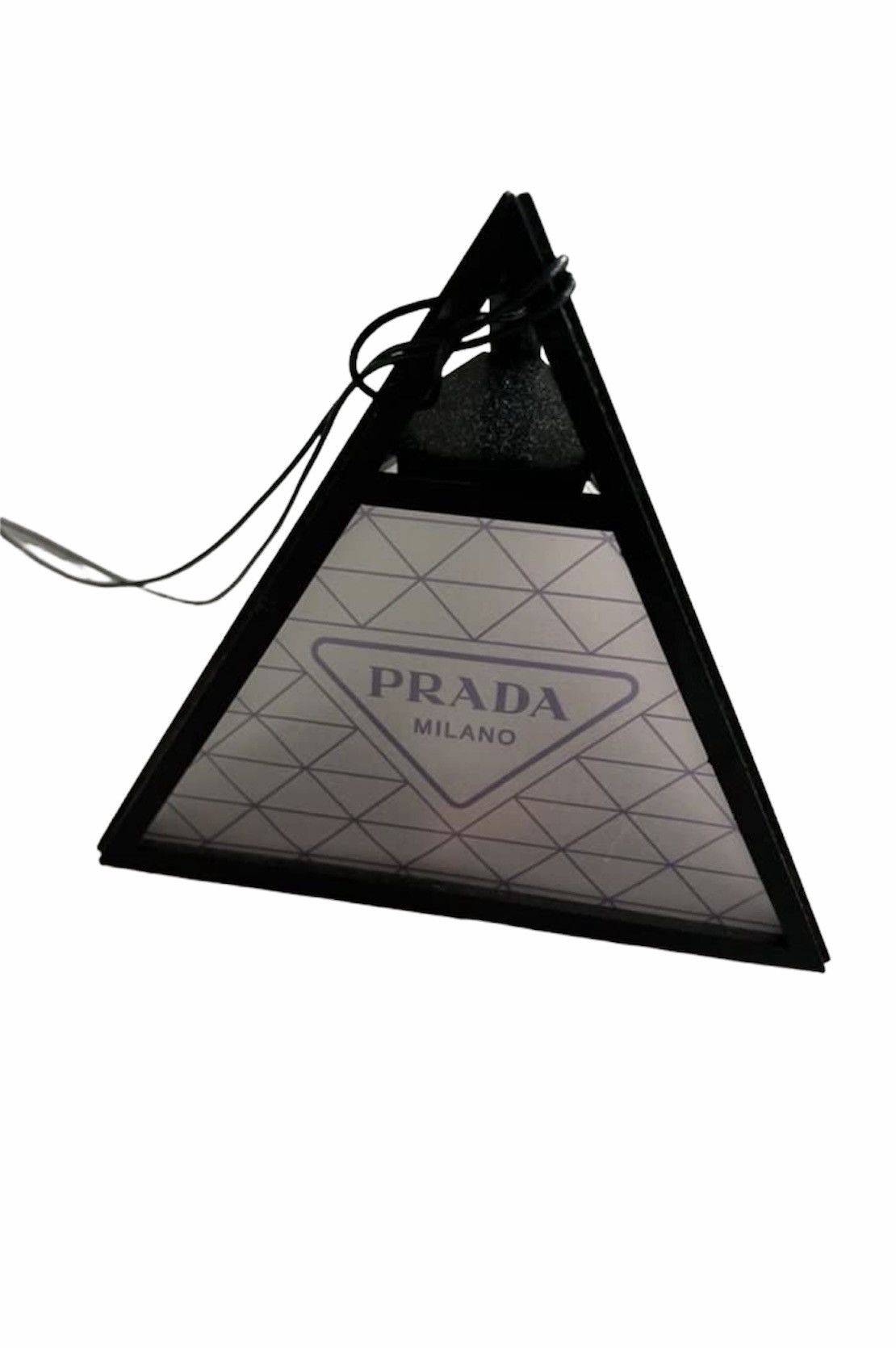 💡 Prada triangle light decor