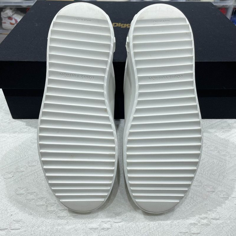 Louis Vuitton Louis Vuitton Time Out White Fashion Sneakers -2505 Size US 7 / IT 37 - 2 Thumbnail