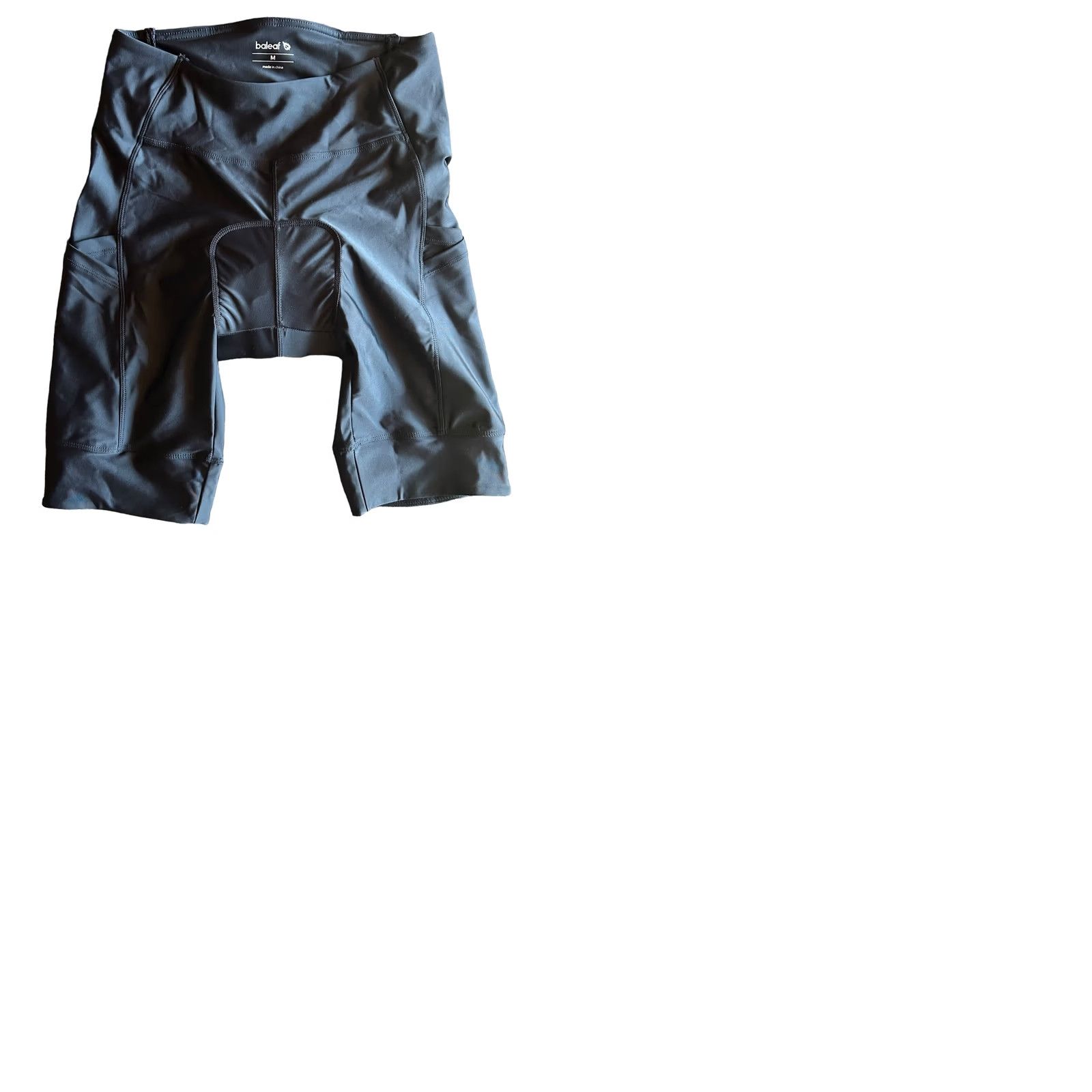 Vintage BALEAF Women Padded Running Spandex Shorts Workout Shorts Black Medium NWT New Size 28" / US 6 / IT 42 - 9 Thumbnail