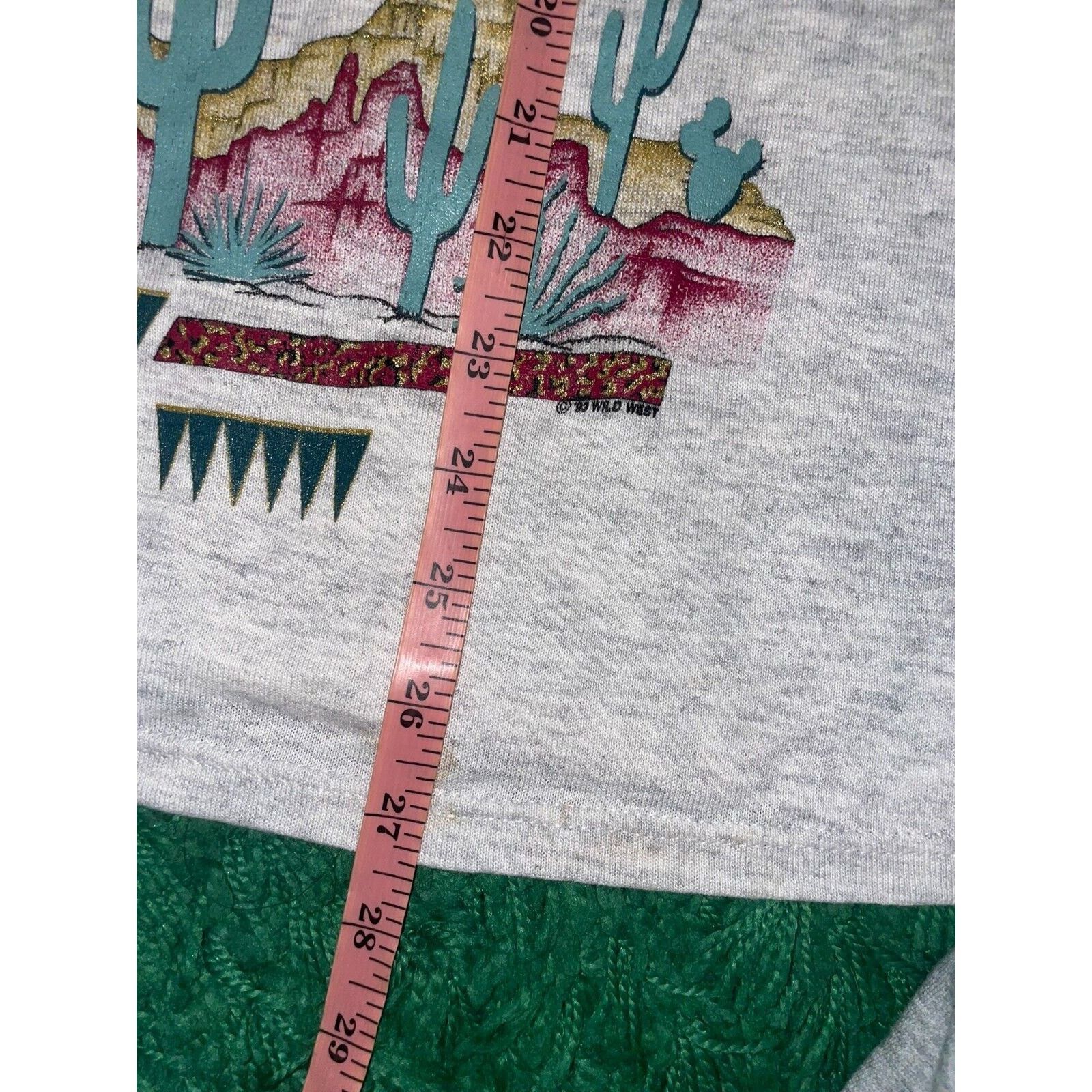 Jerzees Vintage Test Print Shirt Rock's Bar arizona Tee 90s VTG M Size US M / EU 48-50 / 2 - 10 Thumbnail