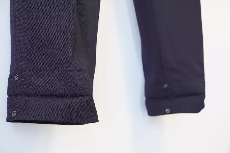 Yohji Yamamoto Yohji Yamamoto size l 95AW knit paneled wool pants 2503-Ne Size US 30 / EU 46 - 6 Thumbnail