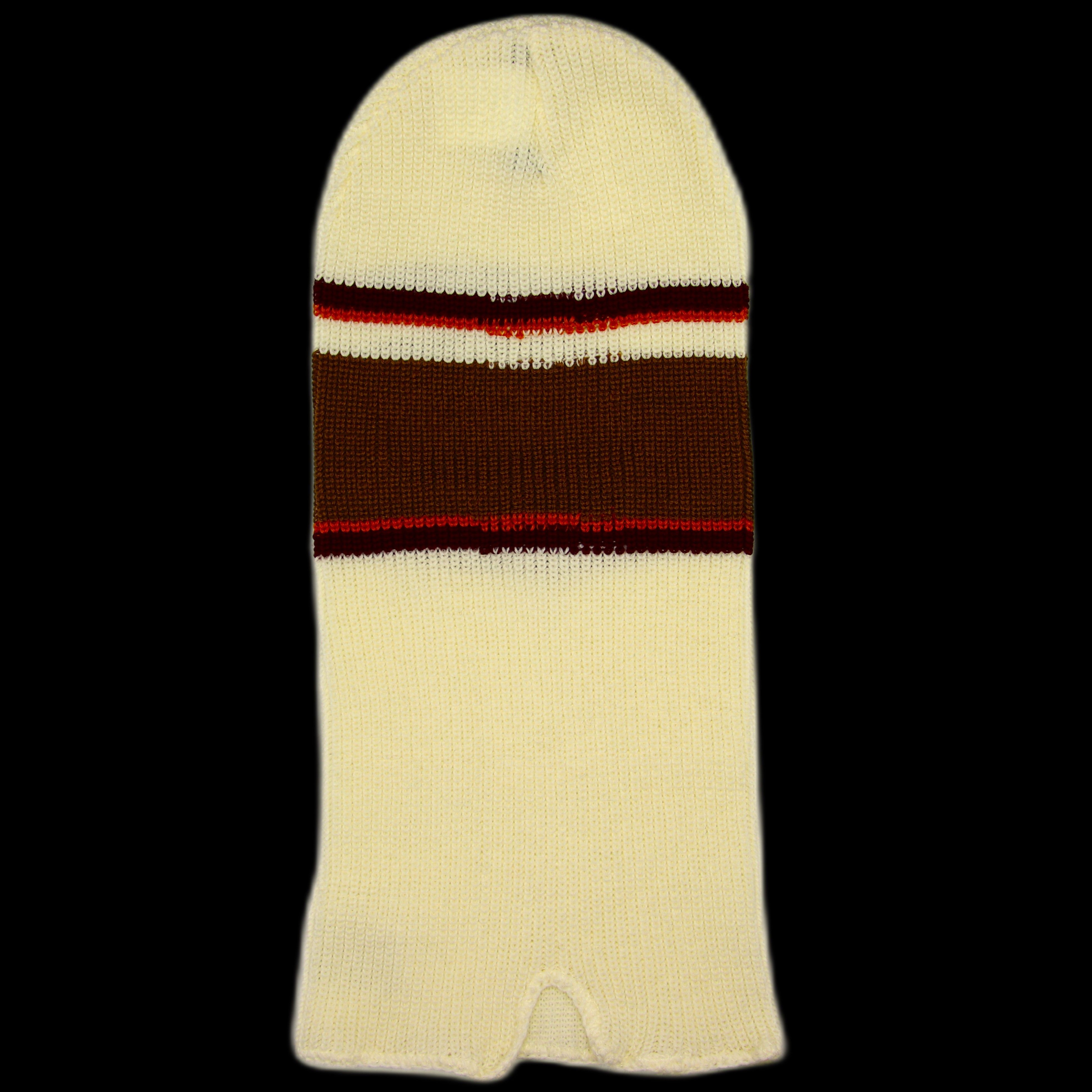 Djab Djab Balaclava White Brown Size ONE SIZE - 2 Thumbnail