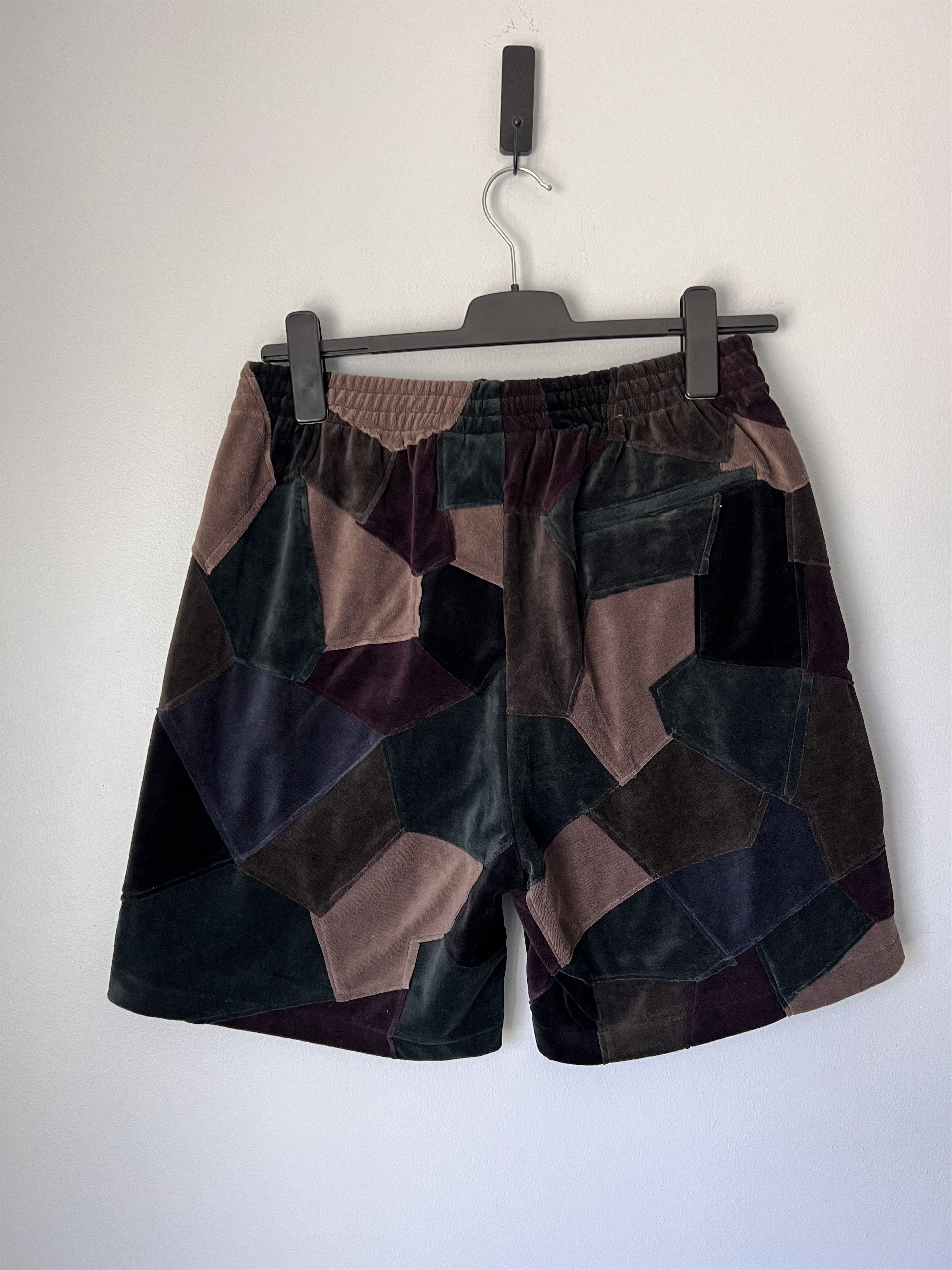 Supreme Supreme Velour Patchwork Shorts in Dark Navy Size US 30 / EU 46 - 5 Thumbnail