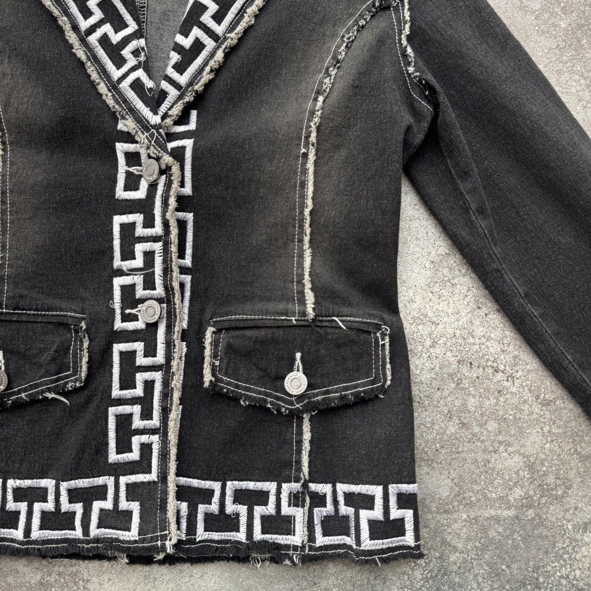 20471120 × Japanese Brand Beauty Angels Vintage Denim Blazer Size M / US 6-8 / IT 42-44 - 6 Thumbnail