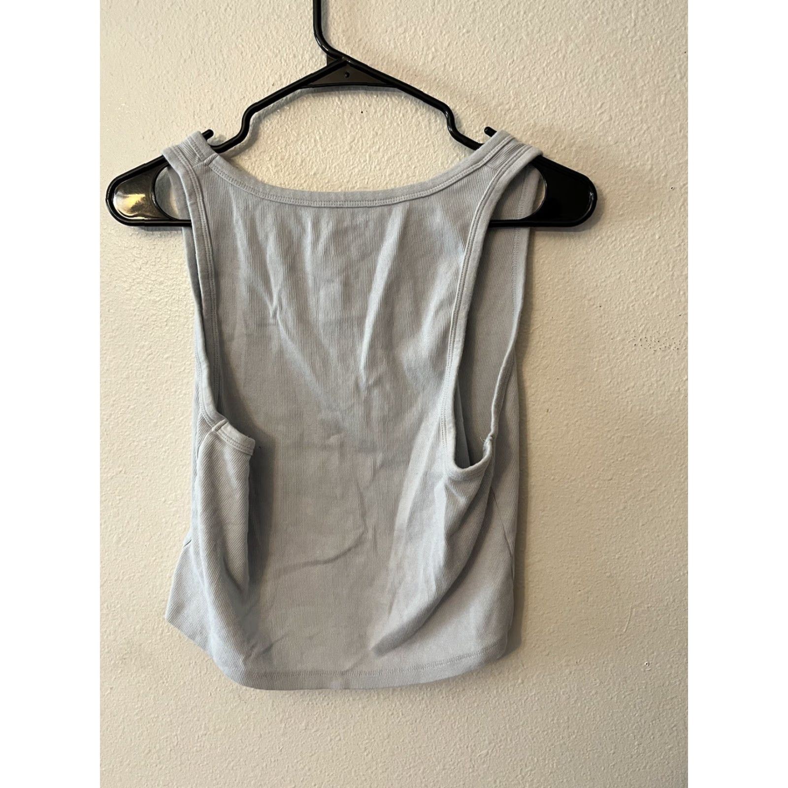 Aeropostale VINTAGE Aeropostale Women Tank Top Cropped Summer Blue XL Sleeveless V-Neck Casual Activewear Size XL / US 12-14 / IT 48-50 - 2 Thumbnail