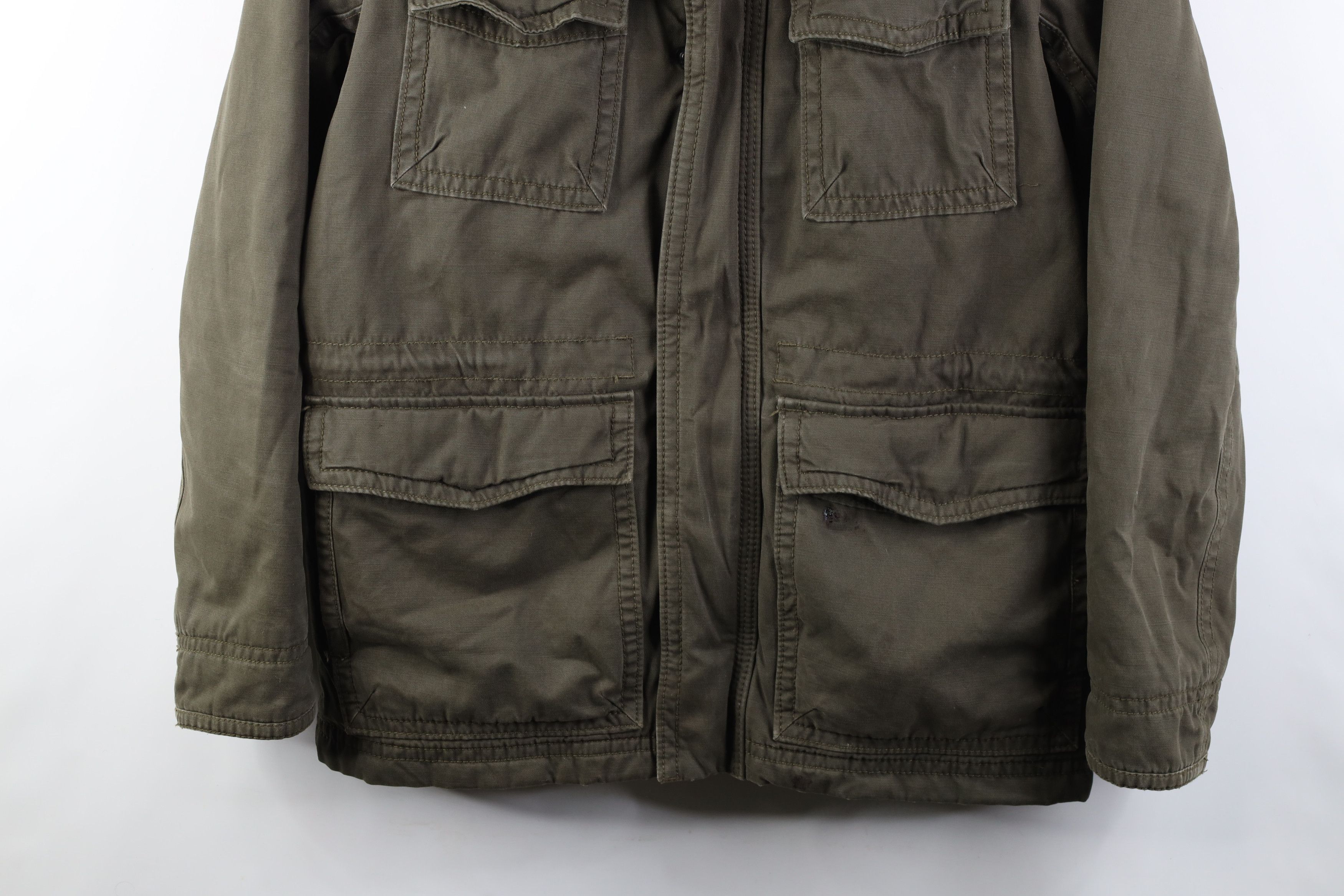 American Eagle Outfitters Vintage Y2K American Eagle Outfitters Military Parka Jacket Size US M / EU 48-50 / 2 - 3 Thumbnail