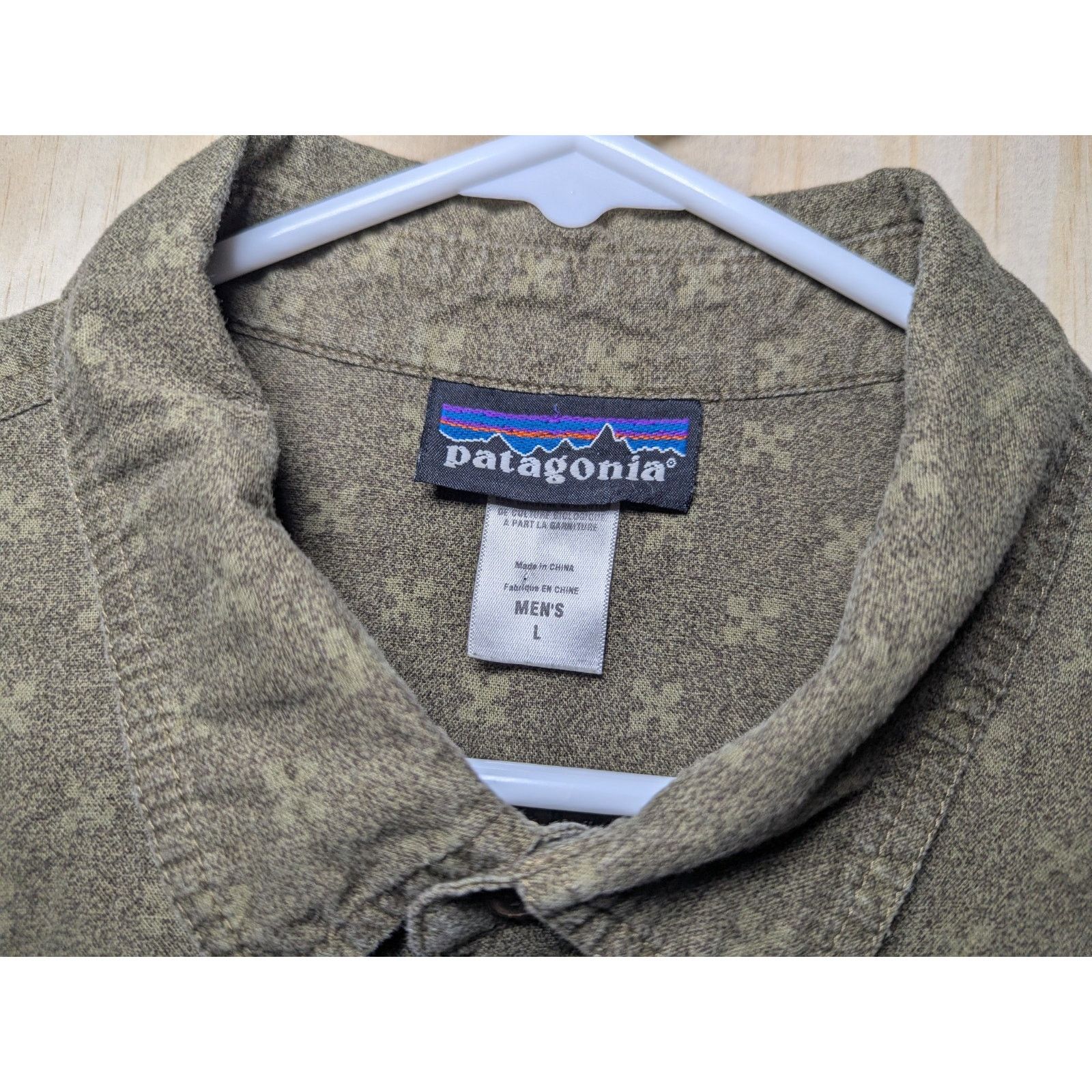Patagonia Patagonia Men's Large Short Sleeve Button Up Shirt Green Size US L / EU 52-54 / 3 - 5 Thumbnail