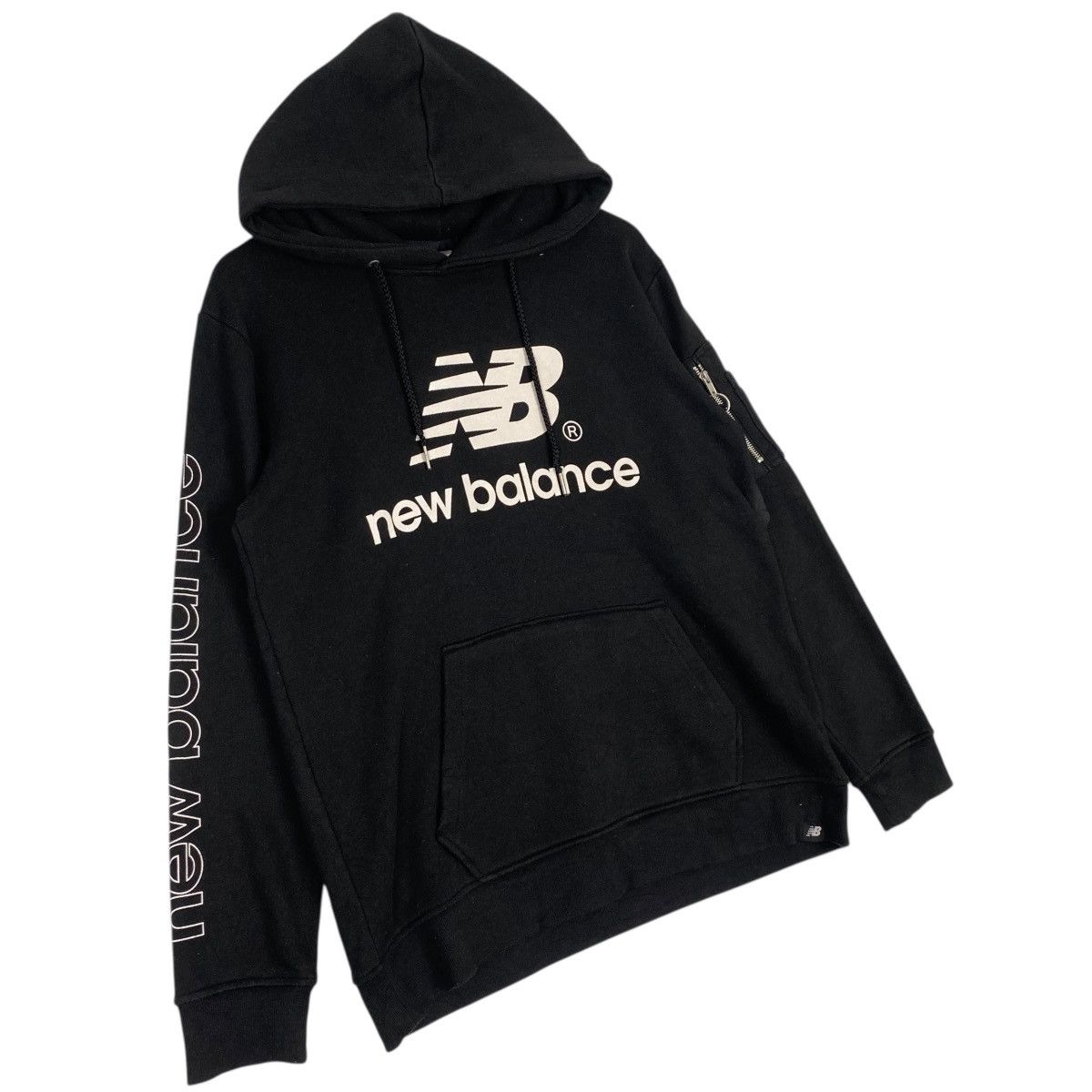 Other Vintage New Balance Hoodie Sweater Black Pullover Jumper M Size US M / EU 48-50 / 2 - 3 Thumbnail