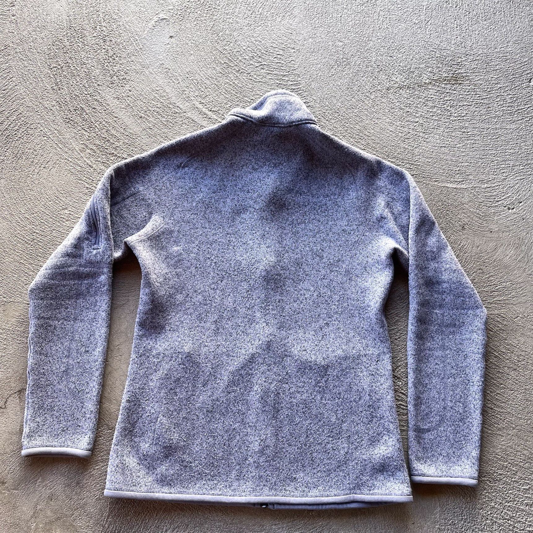 Patagonia Patagonia Jacket Womens M Gray Better Sweater ZIP Up Stretch Hike Basic Jacket, Lightweight, Full Zip, Logo, Embroidered, Polyester, Regular, Women Size M / US 6-8 / IT 42-44 - 4 Thumbnail