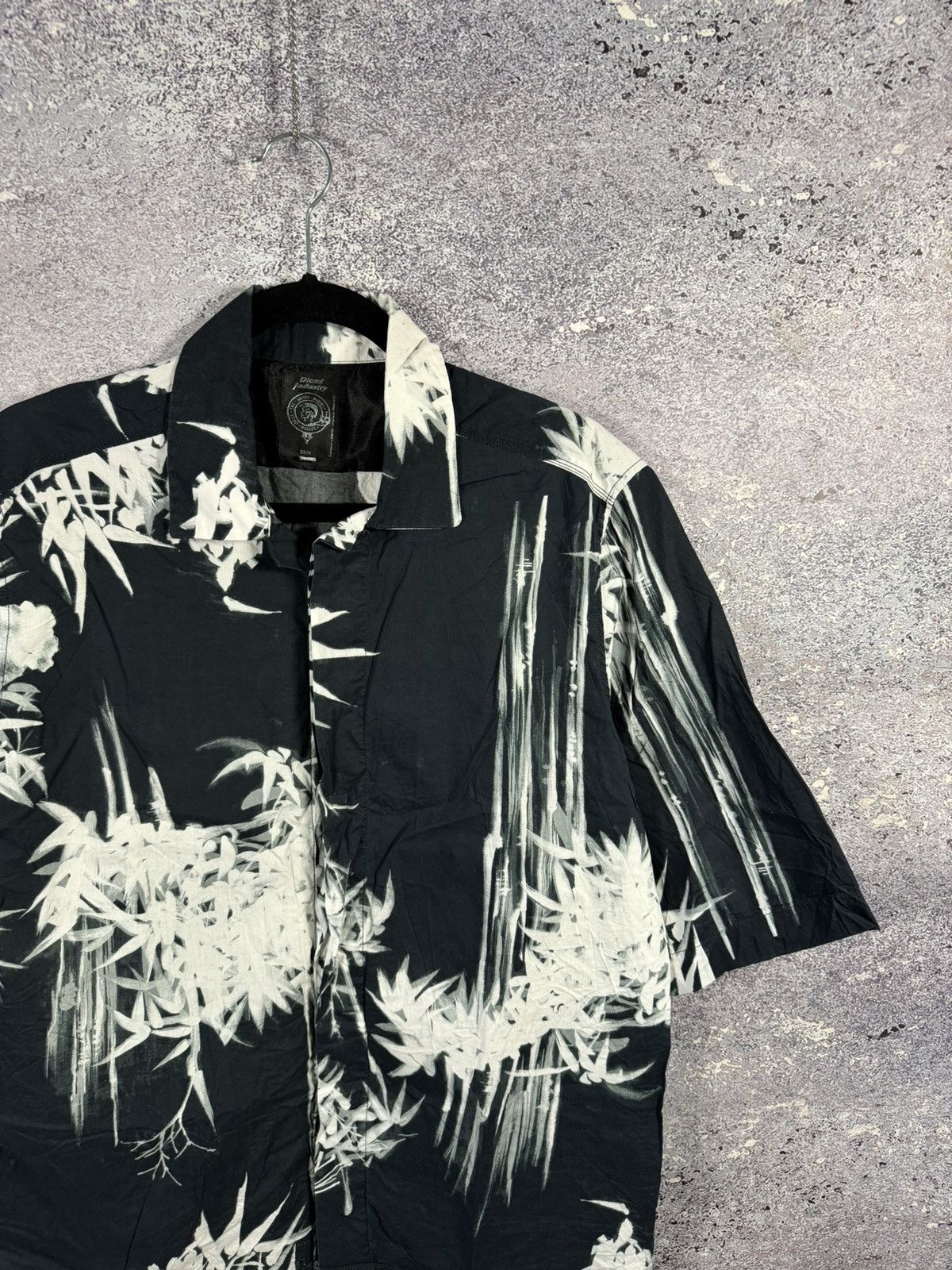 Diesel × Vintage Vintage Diesel Hawaiian Shirt Floral Print y2k Large Size US L / EU 52-54 / 3 - 2 Thumbnail