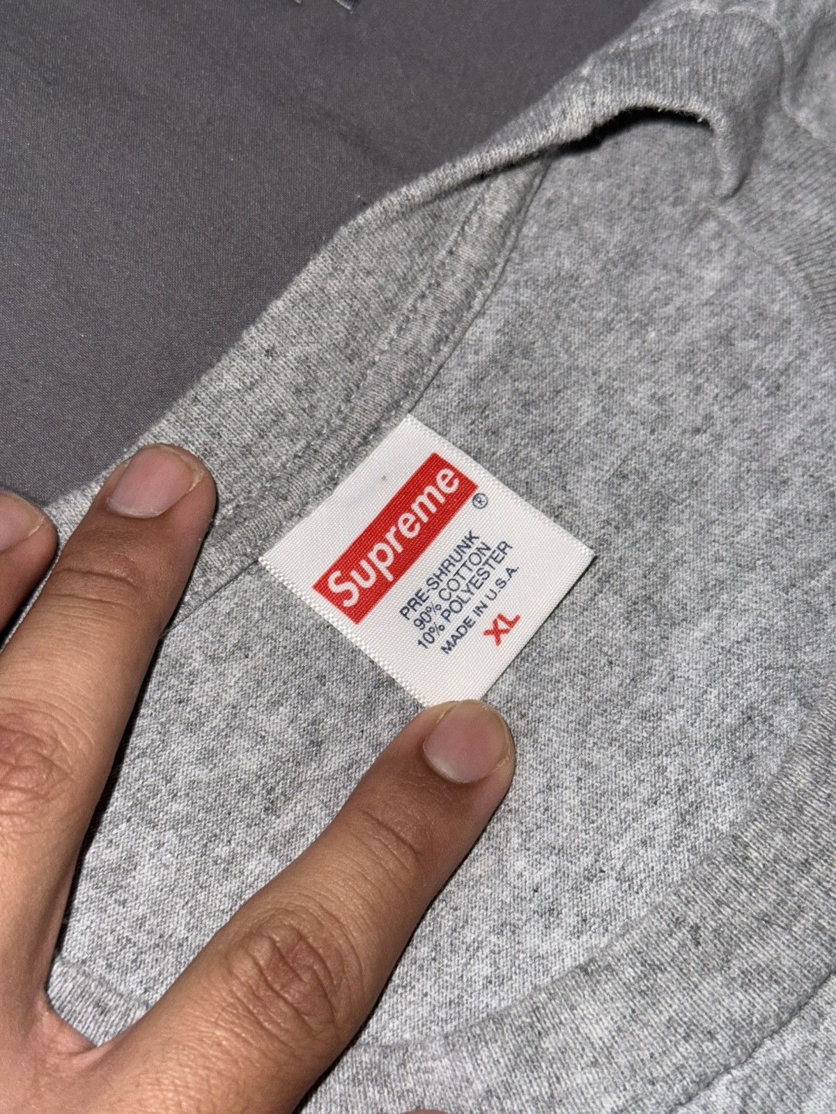 Supreme Supreme UGK Super Tight Tee Heather Grey Size US XL / EU 56 / 4 - 5 Thumbnail