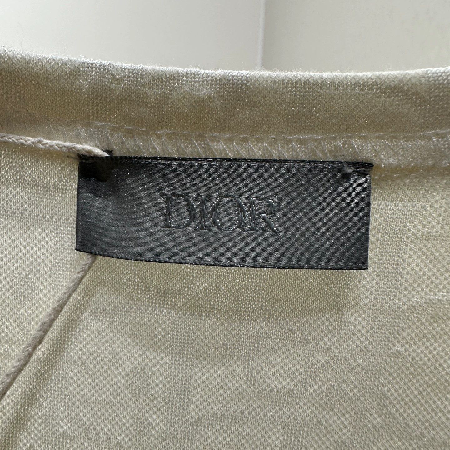 Christian Dior Monsieur Dior Oblique White Blue Gradient Short Sleeve M Size M / US 6-8 / IT 42-44 - 3 Thumbnail