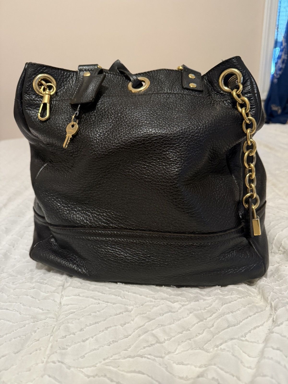 Yves Saint Laurent Yves Saint Laurent Lamb Skin Hand Bag Size ONE SIZE - 9 Thumbnail