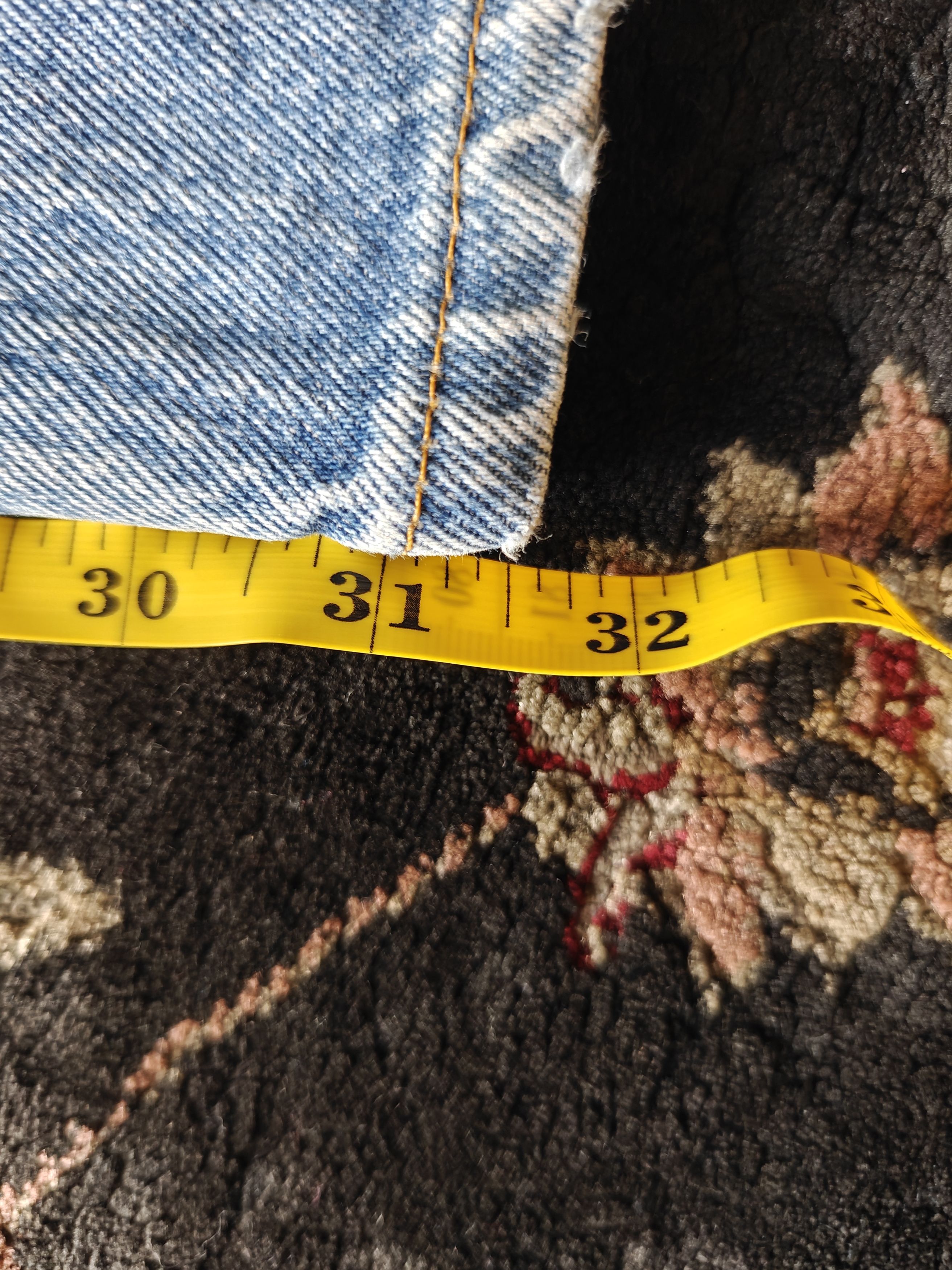 Levi's Vintage Levi's Blue Made in USA Tag 36 Size US 33 - 7 Thumbnail