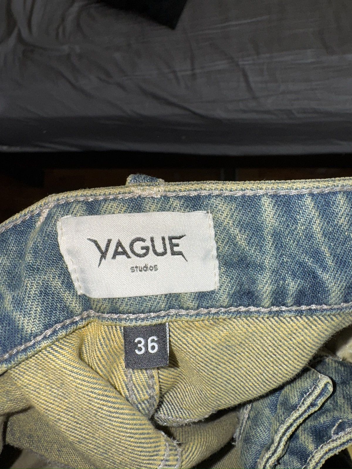 Designer Vague Studios Bruised Denim 36 Size US 36 / EU 52 - 4 Thumbnail