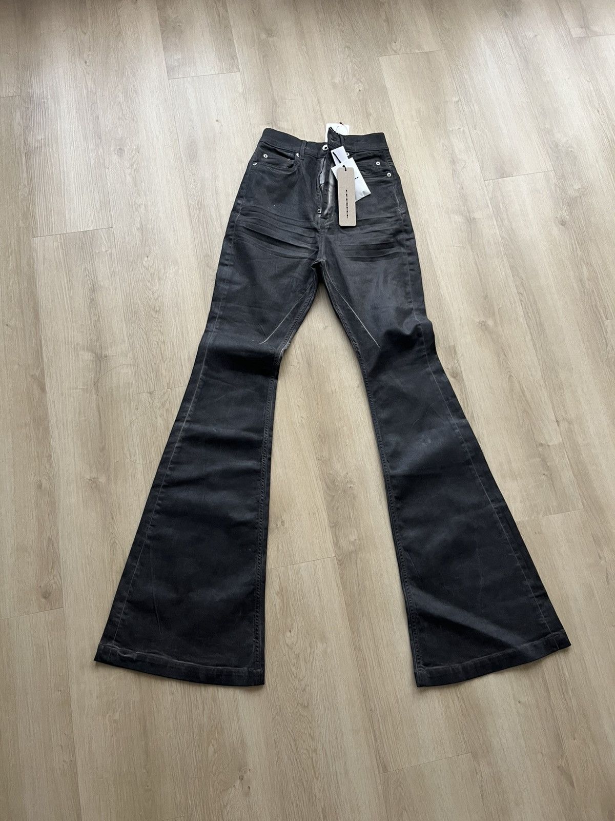 Rick Owens Rick owens DRKSHDW bolan bootcut jeans 25 Size 25" / US 0 / IT 36 - 1 Thumbnail