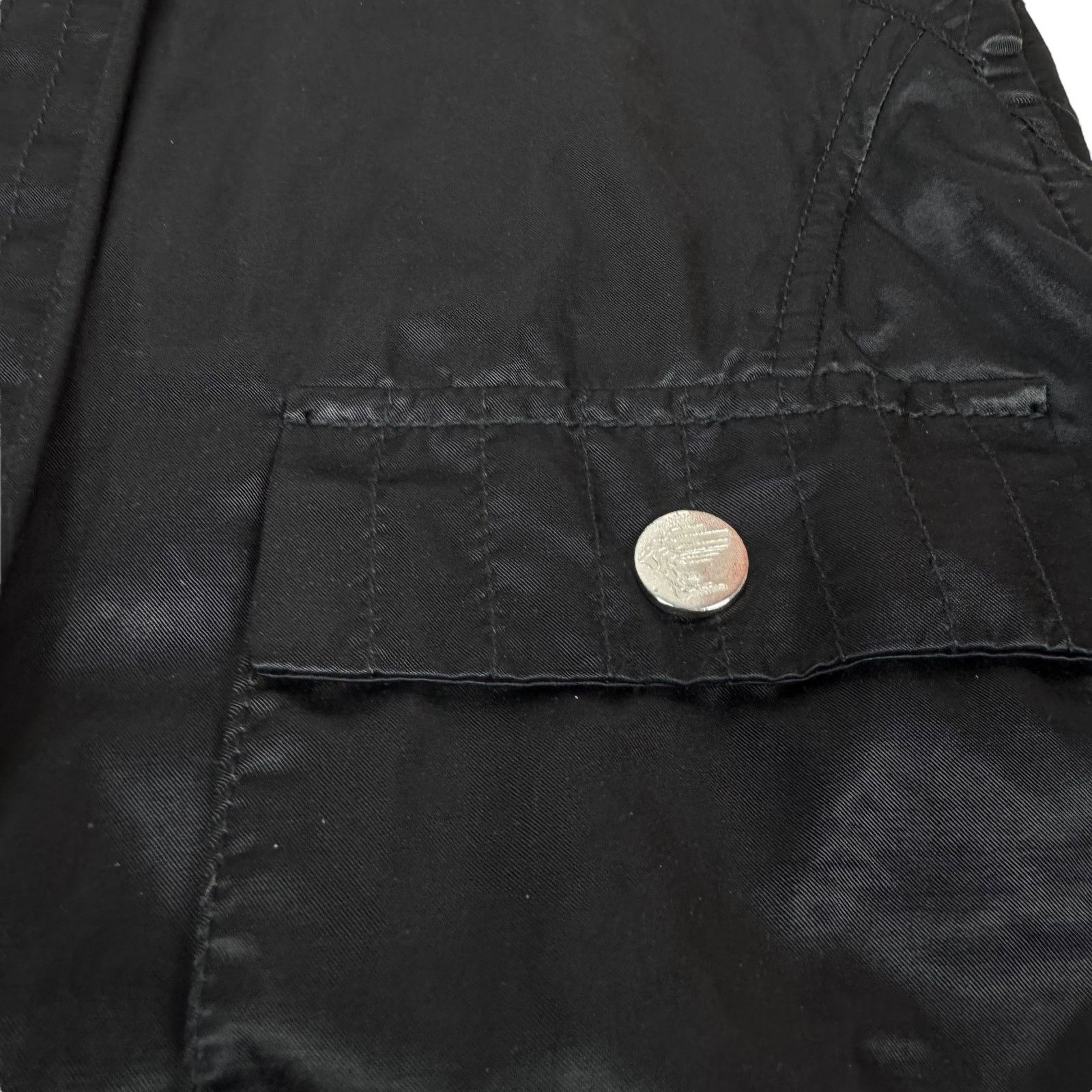 Versace Versace Sport Womens Black Full Zip Gilet Utility Vest Size S / US 4 / IT 40 - 6 Thumbnail