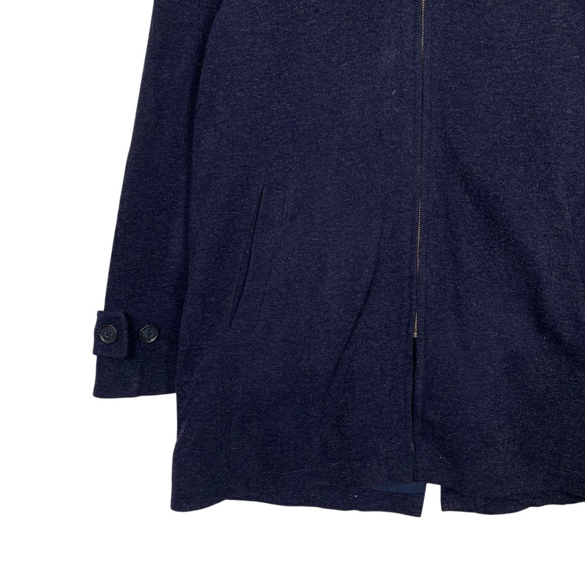 Japanese Brand BEQUEM Made in Japan Hoodie Jacket #2377-C106 Size US L / EU 52-54 / 3 - 3 Thumbnail