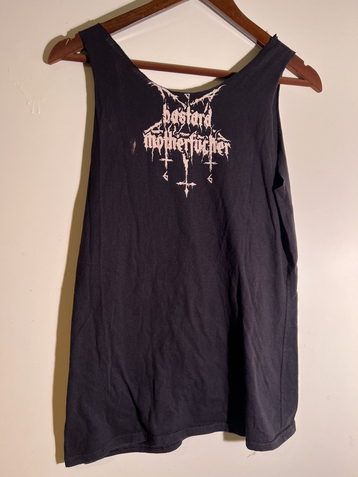 Band Tees Y2K 2000’s VTG Vintage Dolly Parton B*stard MF Goth Tank Top Size US M / EU 48-50 / 2 - 2 Thumbnail