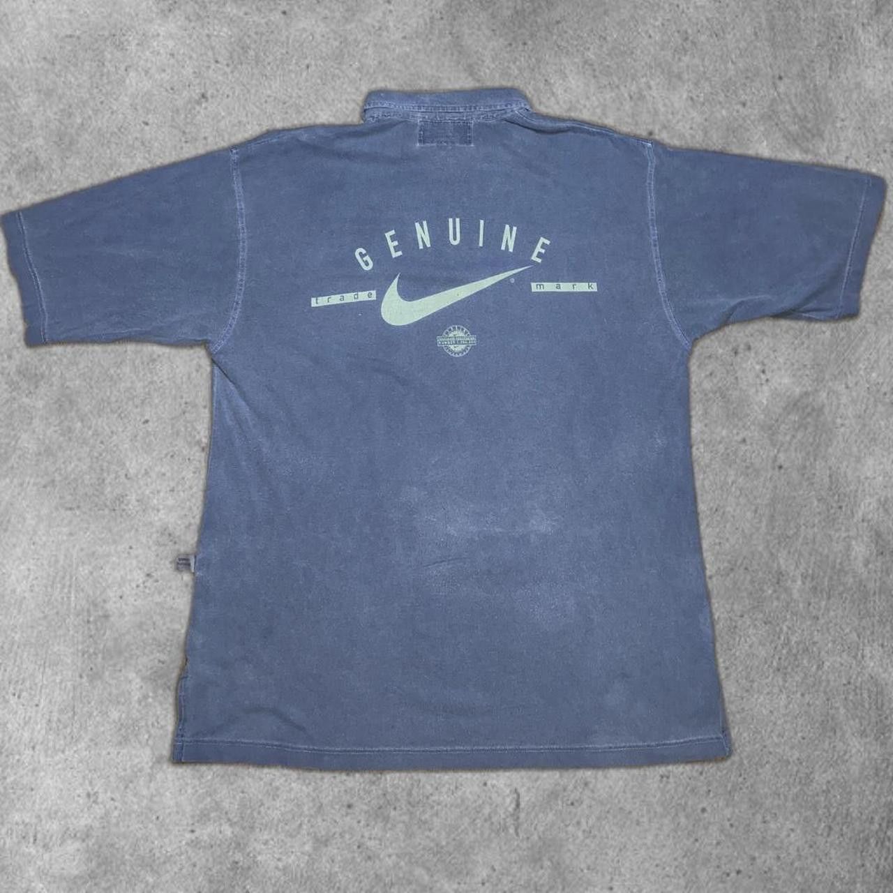 Nike Vintage Faded Nike Polo Size US XL / EU 56 / 4 - 2 Thumbnail
