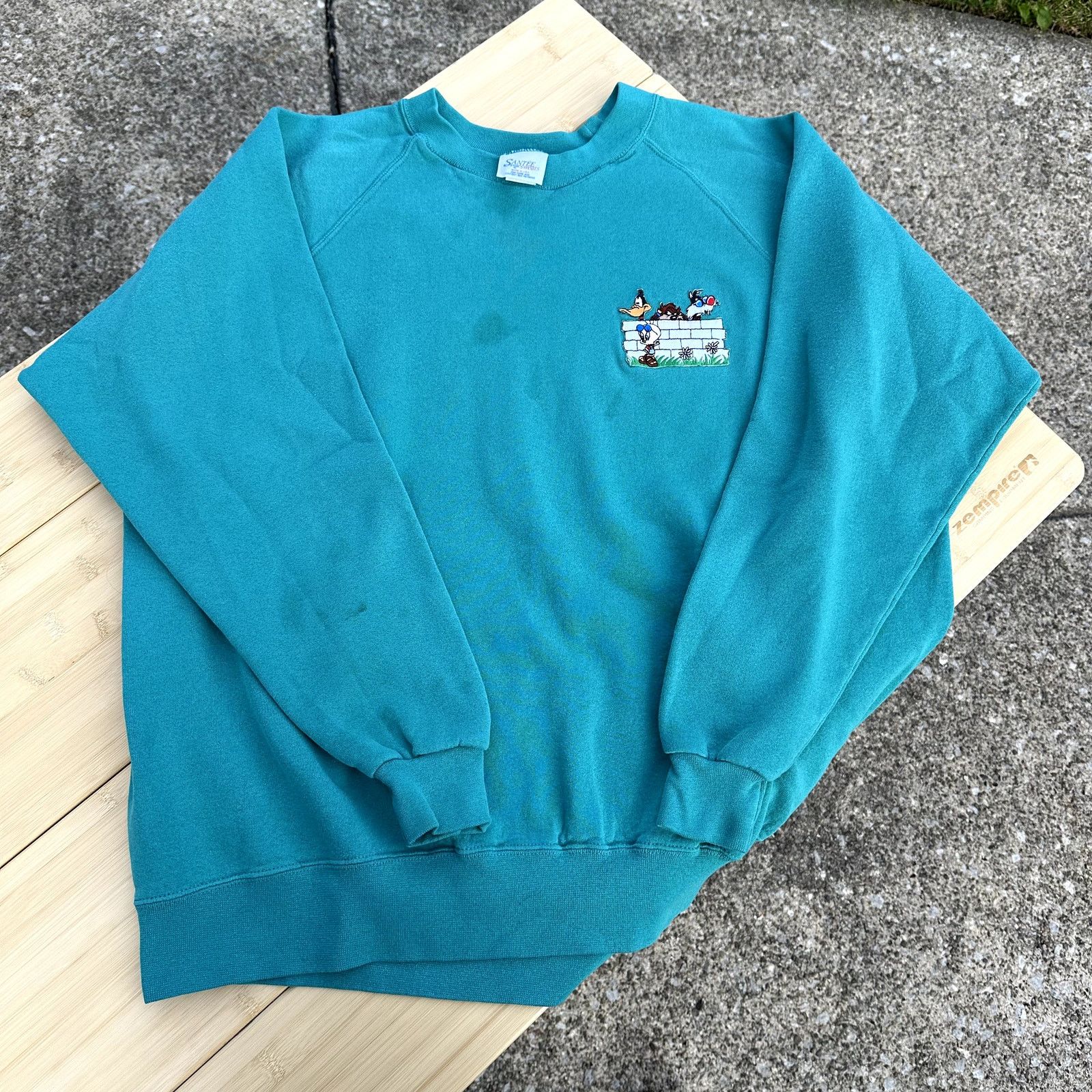 Acme Clothing × Japanese Brand Vintage Looney Tunes Sweatshirt SIze 3XL Taz Tweety Daffy Size US XXL / EU 58 / 5 - 8 Thumbnail