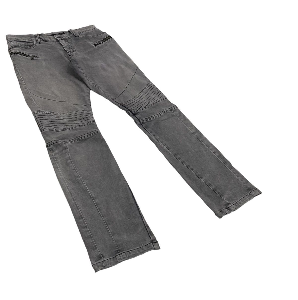 Japanese Brand × Schlussel Schlussel Japan Biker Distressed Jeans Size US 30 / EU 46 - 2 Thumbnail