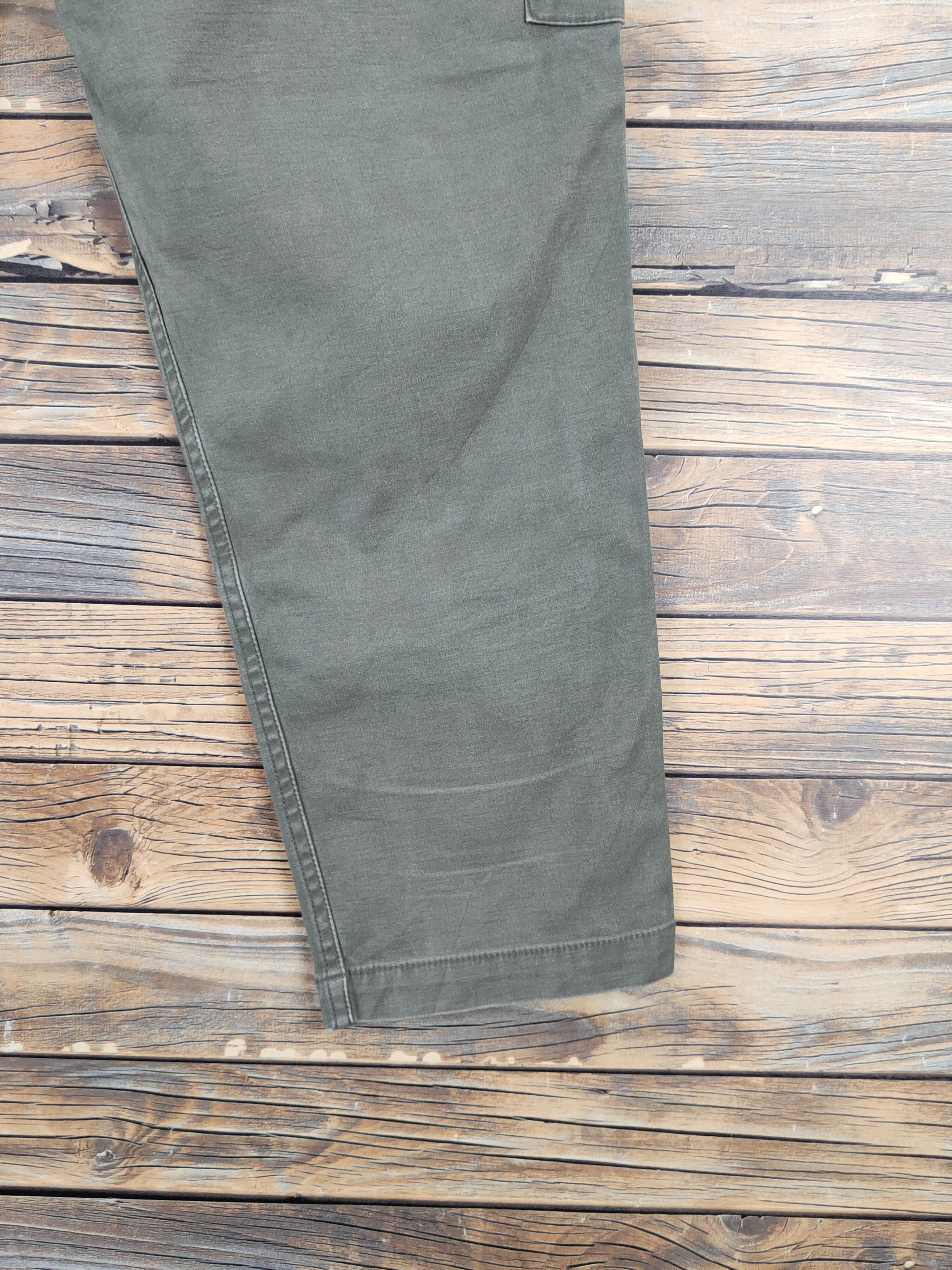 Japanese Brand Niko and... Green Multipocket Tactical Cargo Pants #W1032 Size US 29 - 11 Thumbnail