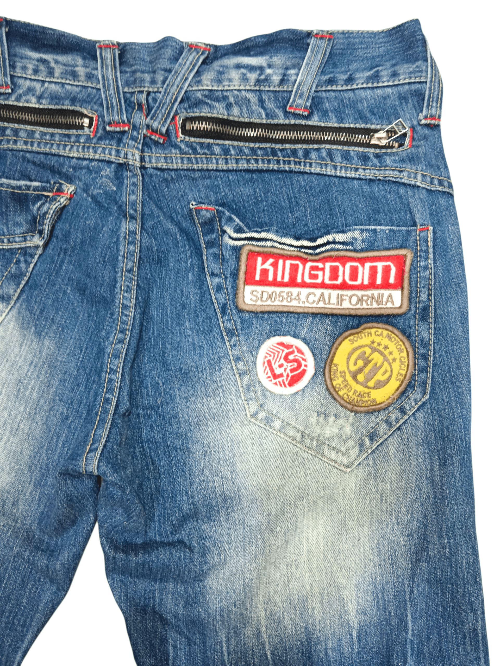 Lucky Brand Lucky Store Patches Rider Denim Size US 31 - 5 Thumbnail