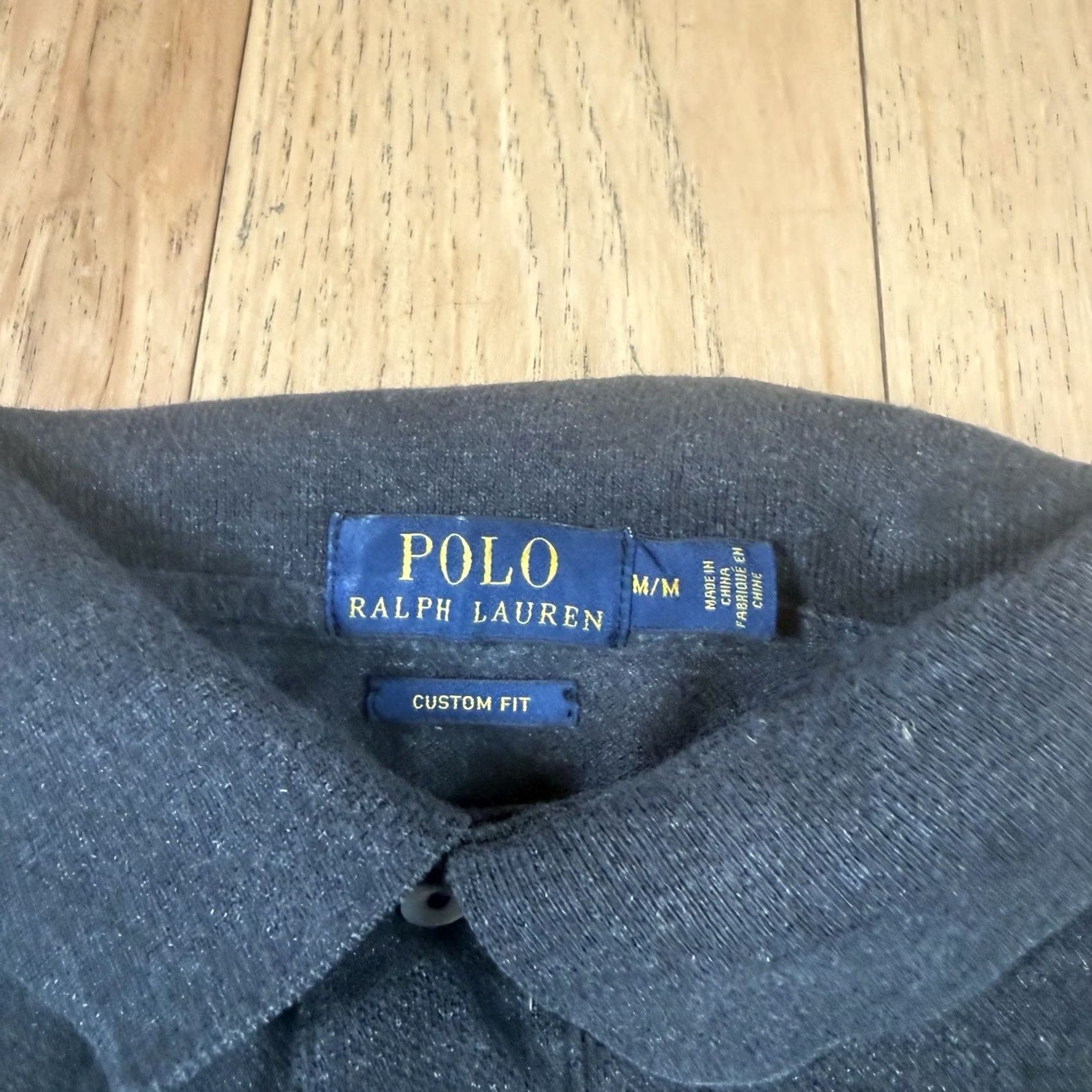 Ralph Lauren Ralph Lauren Polo Shirt Mens Medium Grey Custom Soft Touch Short Sleeve Polo Shirt M Gray Mens Size US M / EU 48-50 / 2 - 4 Thumbnail