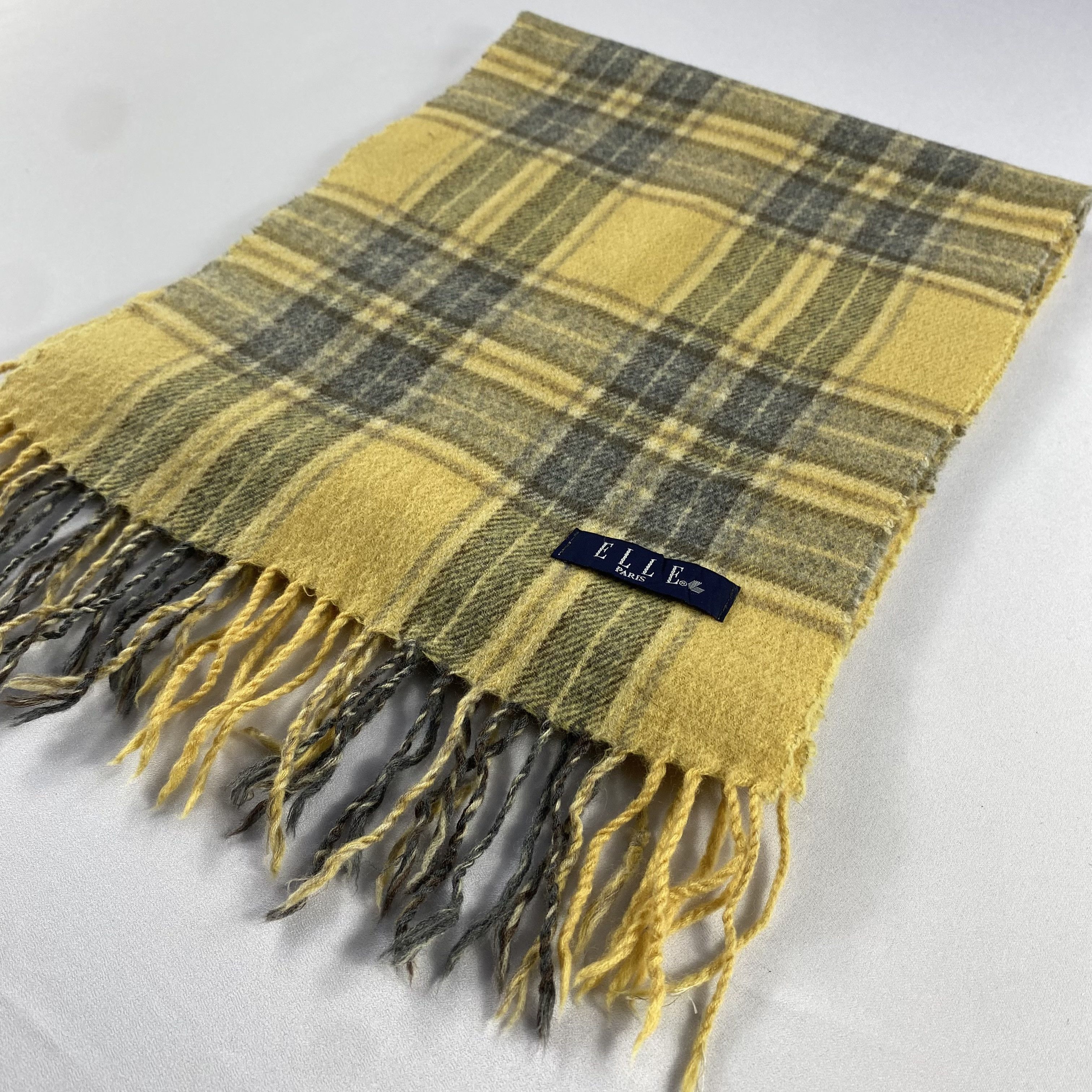 Other Vintage Elle Scarf Neck Wrap Wool Muffler Size ONE SIZE - 3 Thumbnail