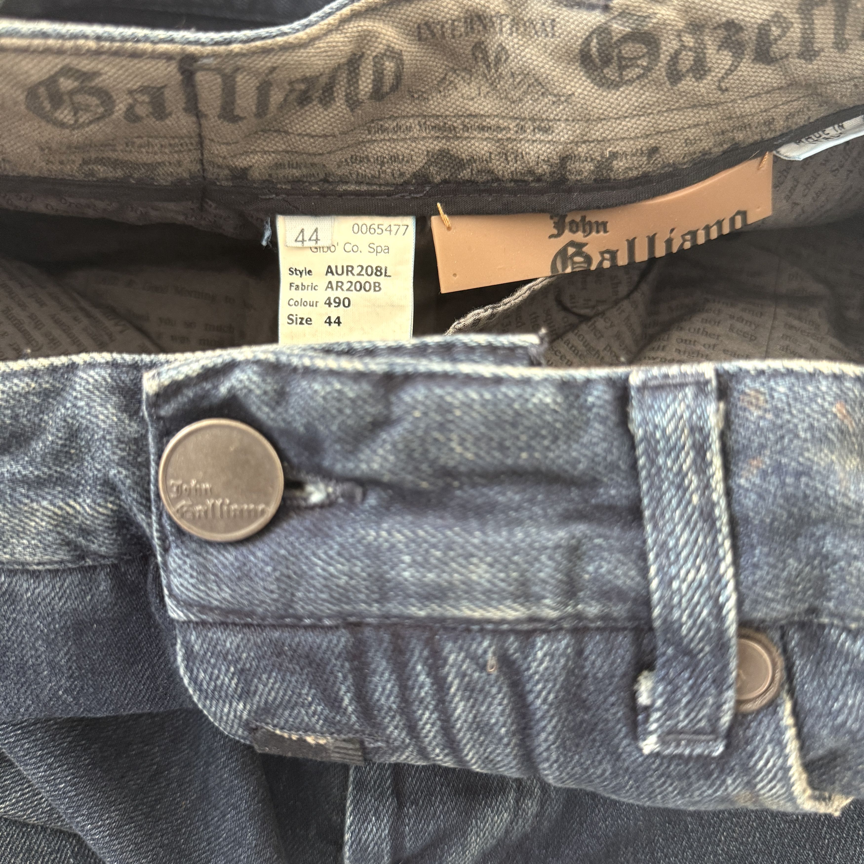 John Galliano JOHN GALLIANO Archive Jeans Size US 34 / EU 50 - 13 Thumbnail