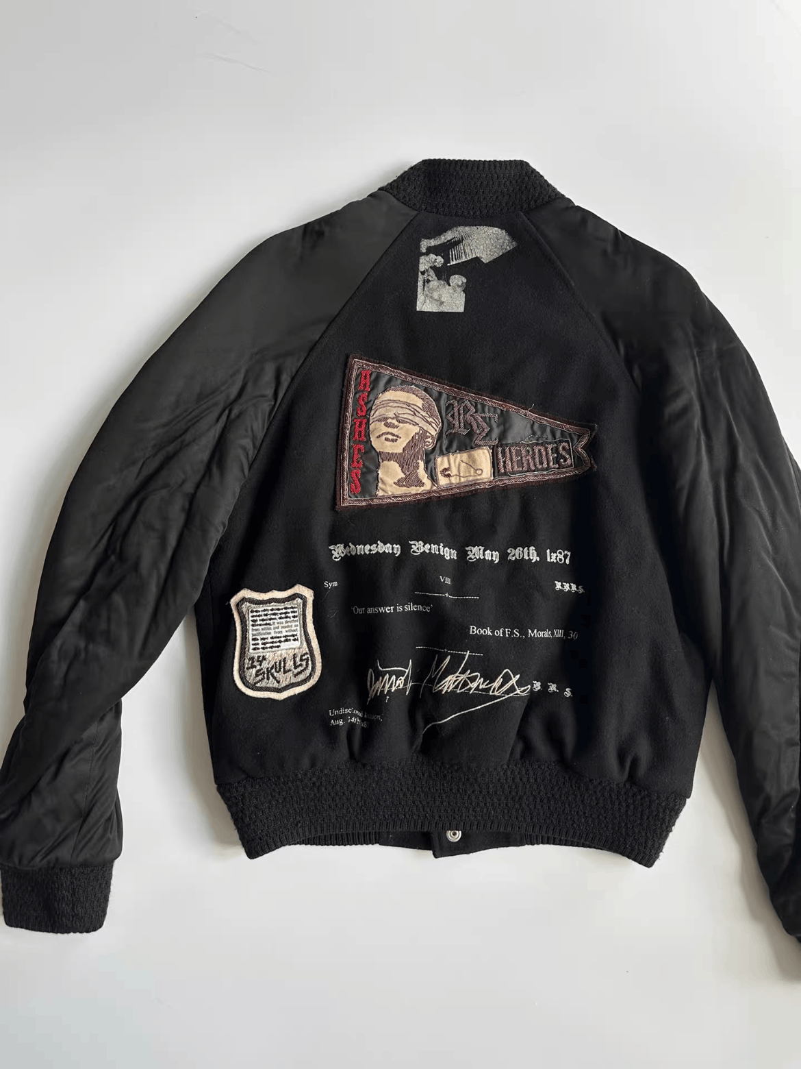 Raf Simons Sz 46 Raf by Raf Simons Stitches Jacket | Grailed