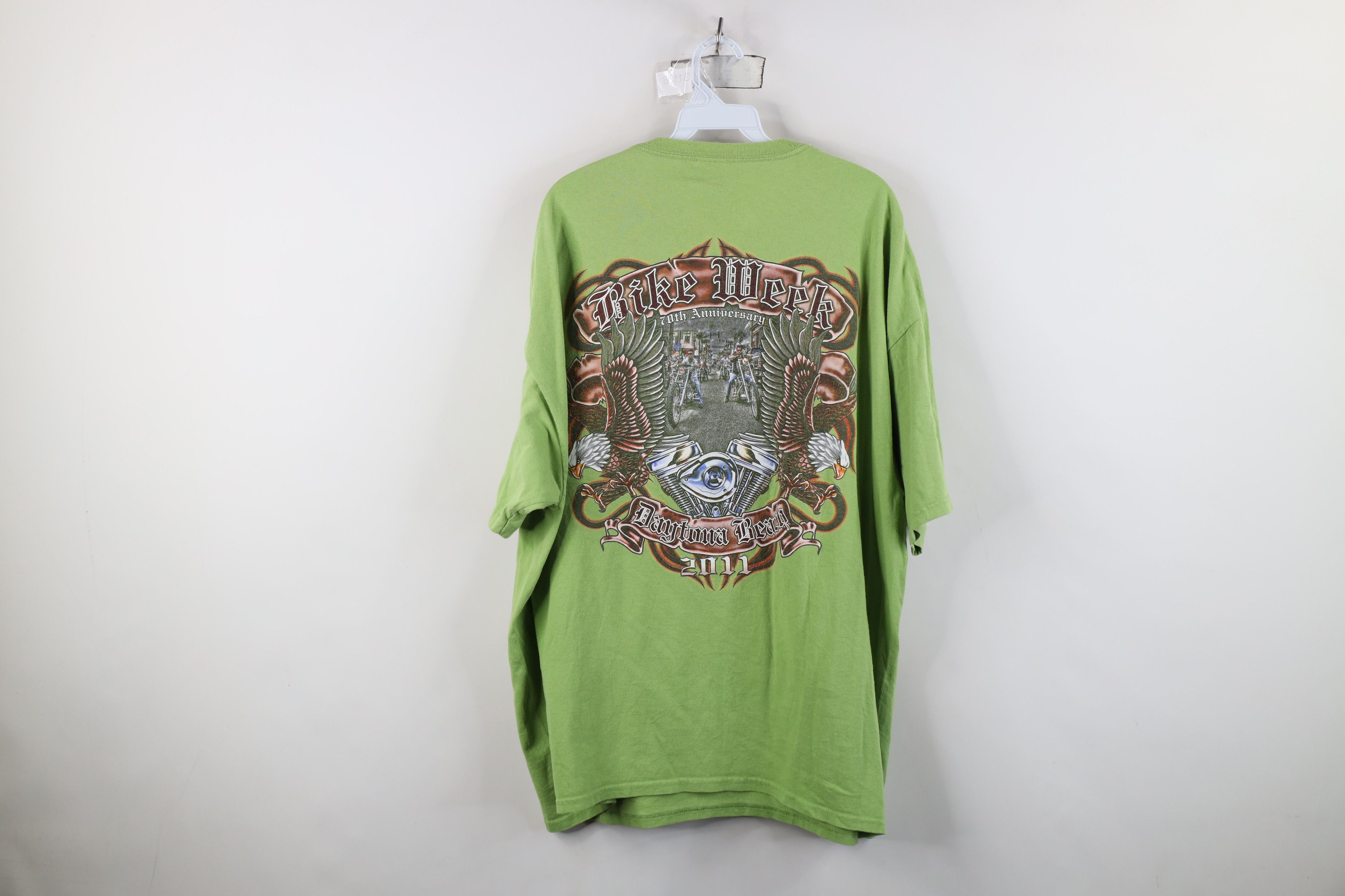 Vintage Vintage Y2K Streetwear Daytona Bike Week Motorcycle T-Shirt Size US XXL / EU 58 / 5 - 9 Thumbnail