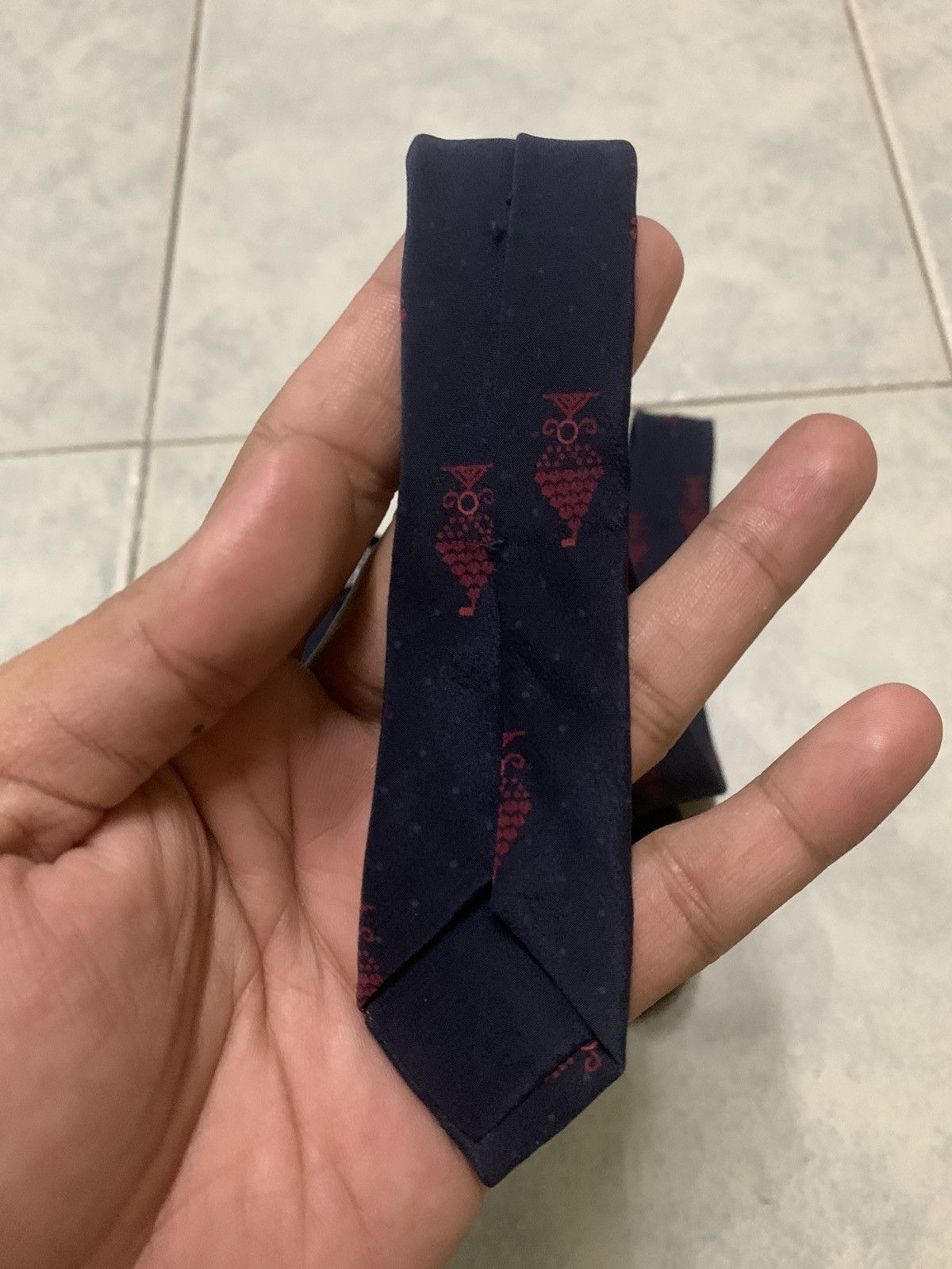 Chanel Vintage Chanel Neck Tie Pure Silk Luxury Size ONE SIZE - 11 Thumbnail