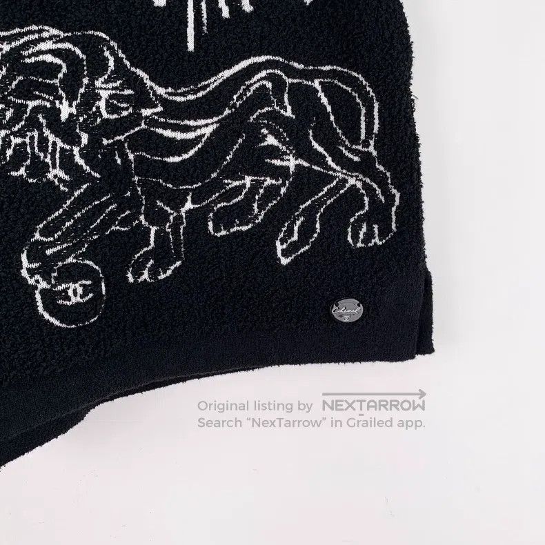 Chanel Chanel Black fireworks lion inlaid cotton drawstring knitt Size 24" / US 00 / IT 34 - 4 Thumbnail